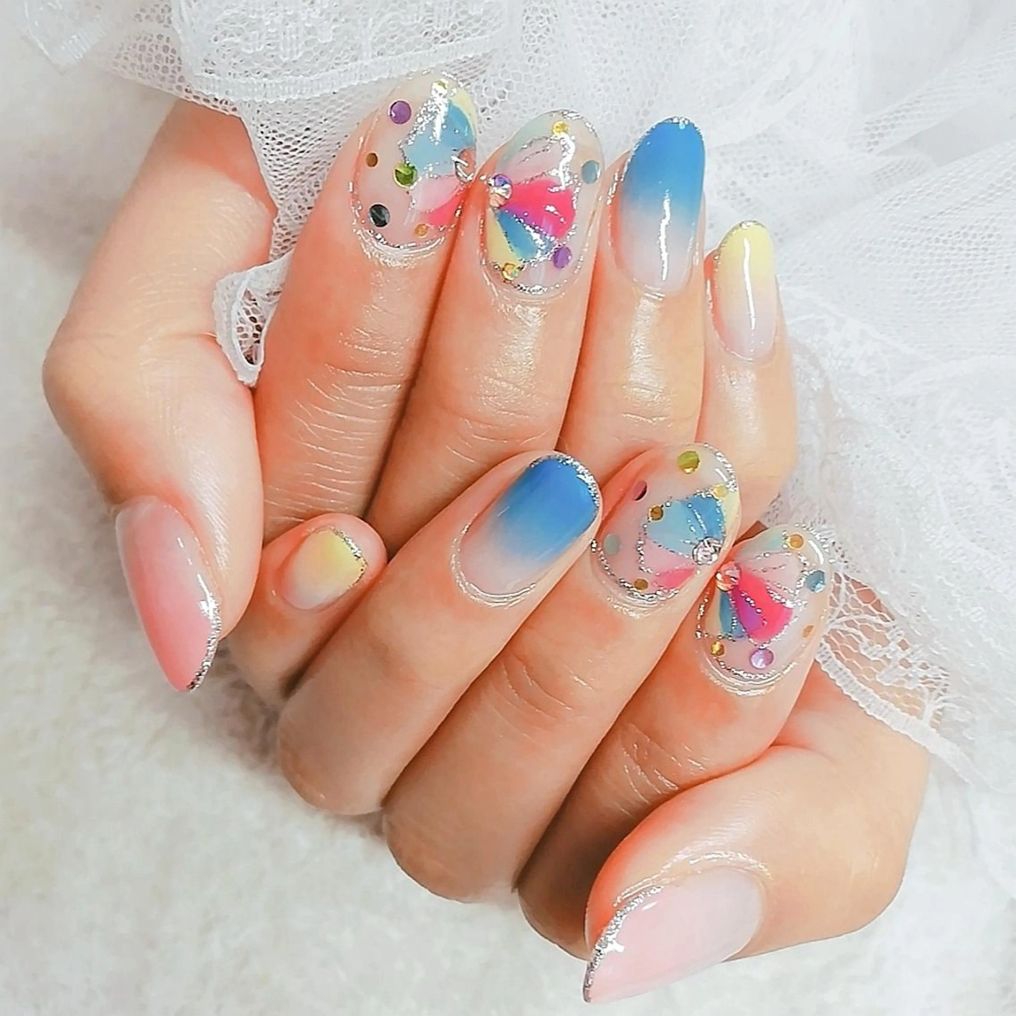 ネイル アートネイル ハンドネイル 柴崎 美幸のネイルデザイン
