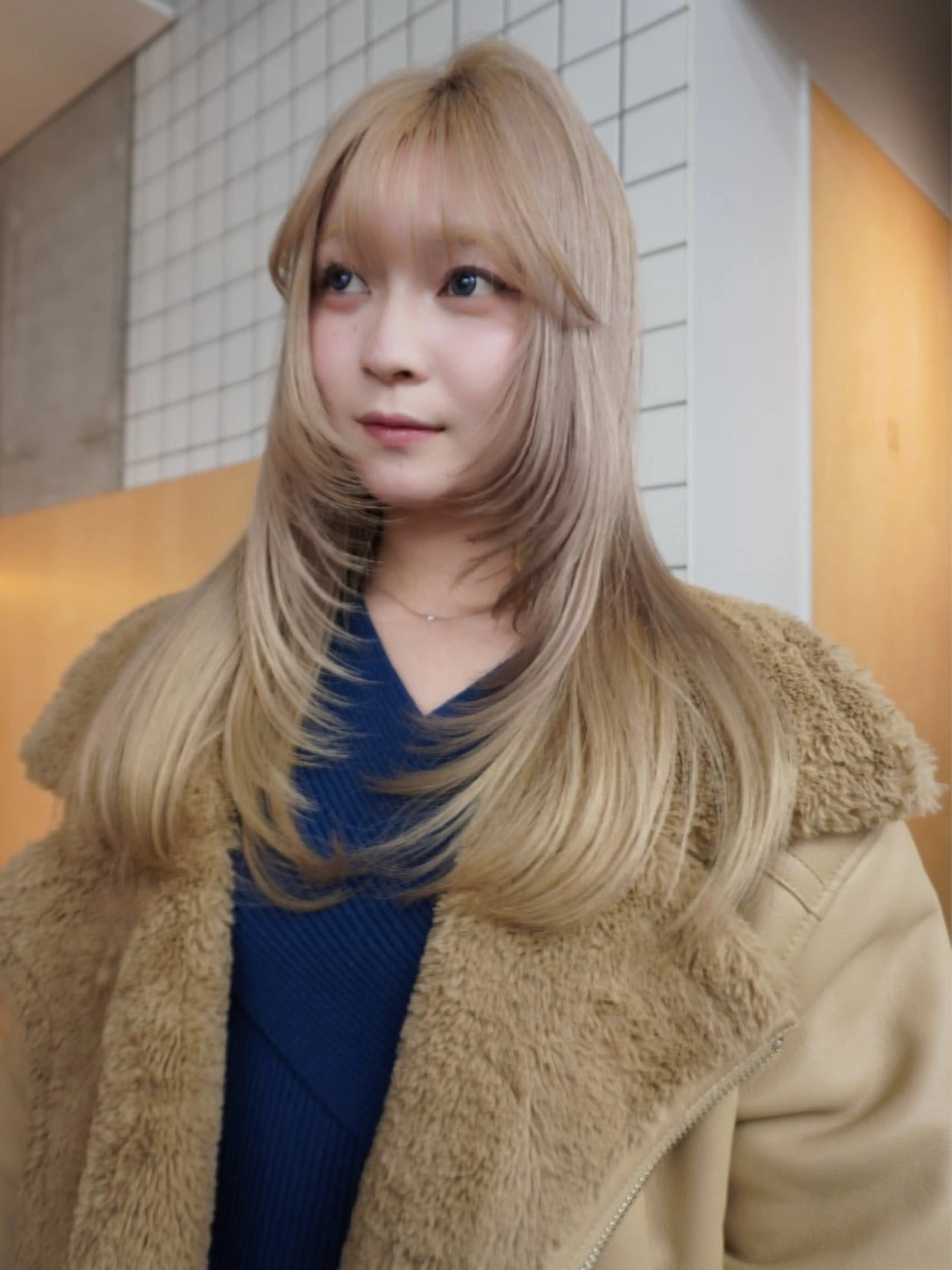 ロング レイヤーカット 横浜カットモデル🎀 /chihiroのヘアスタイル