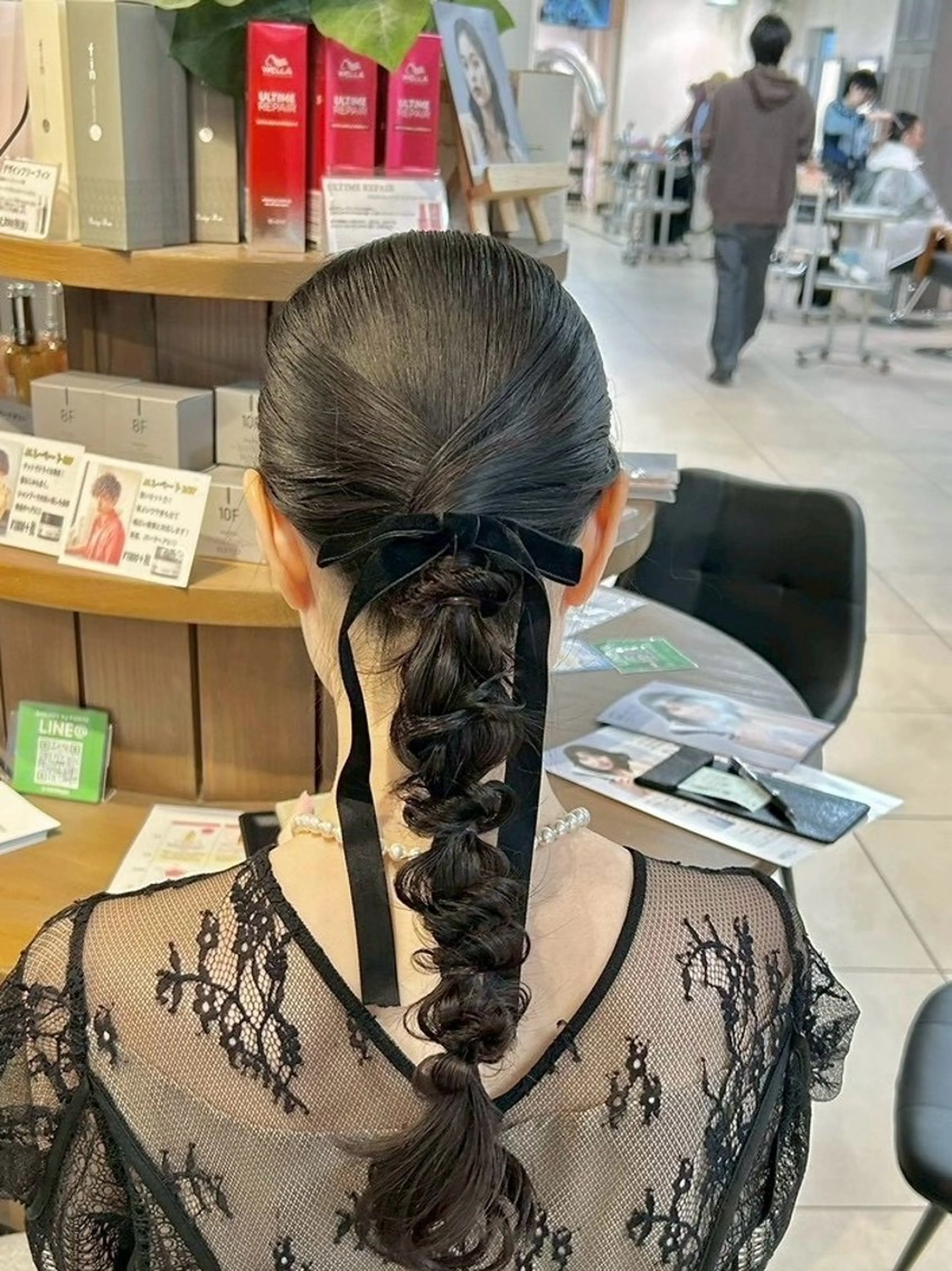 ロング ヘアアレンジ ヘアセット しゅり🍎/アレンジ 🎀/髪質改善✨️のヘアスタイル