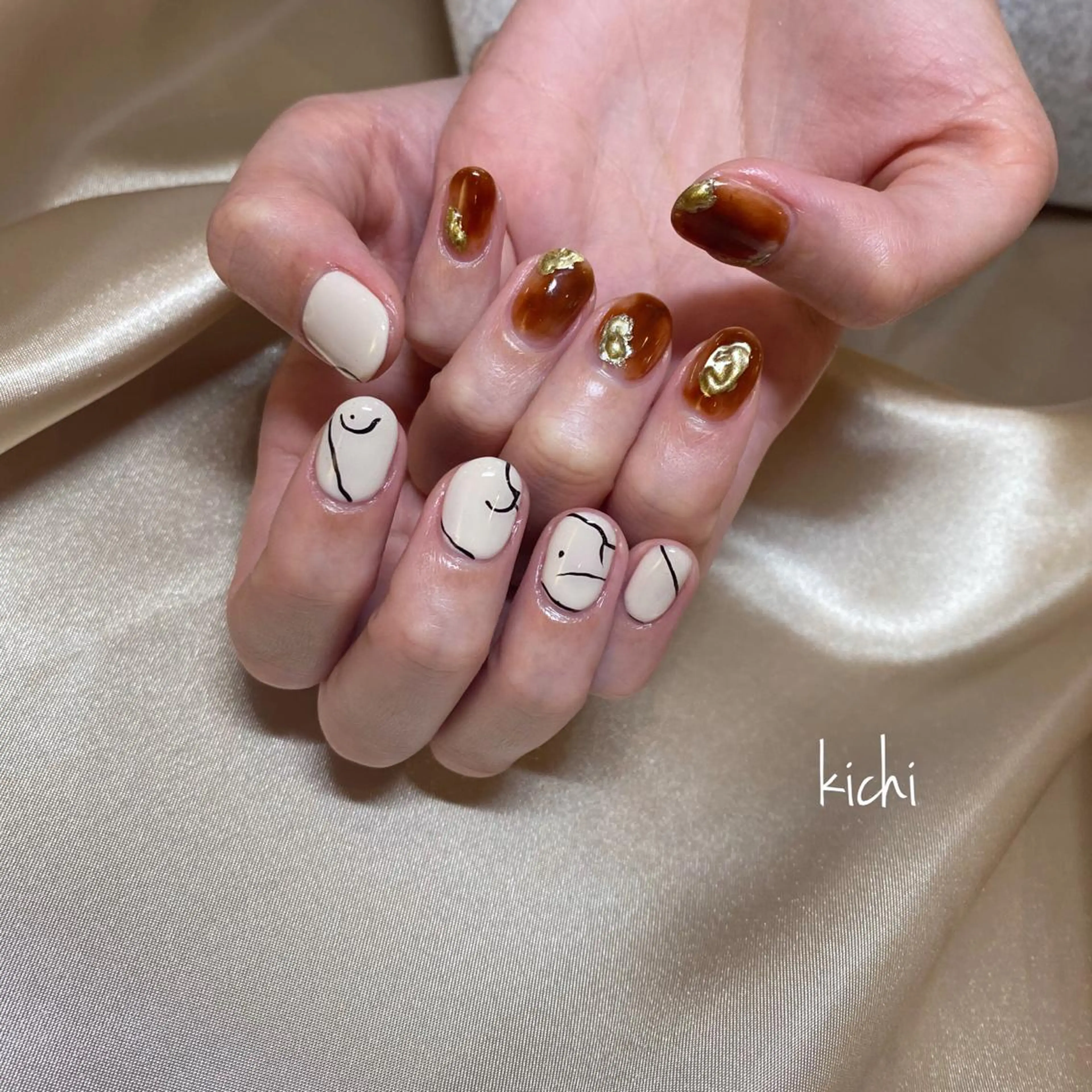 ネイル kichi･: *のネイルデザイン