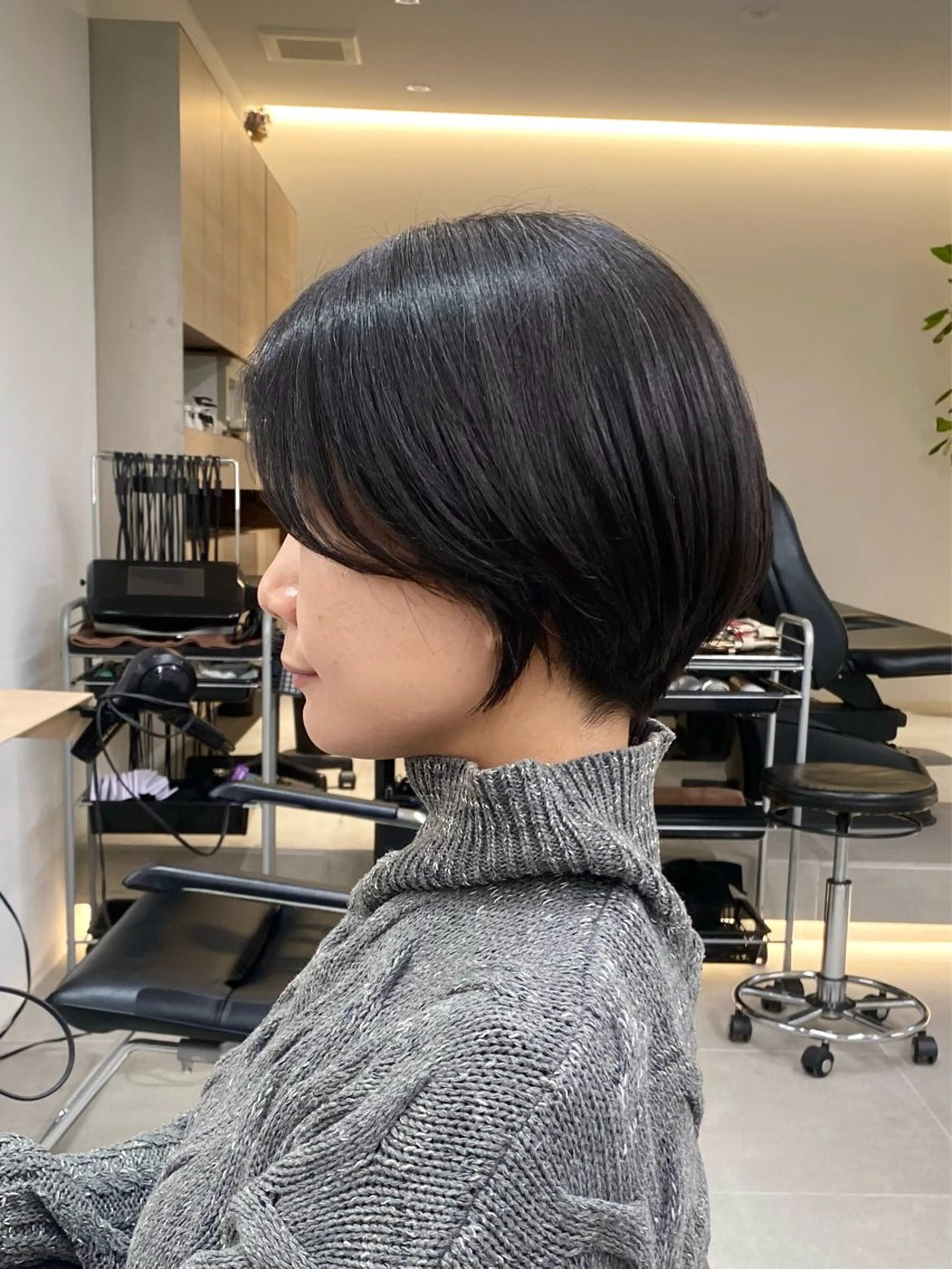 ショート sara/レイヤー /カラー【東日本橋】のヘアスタイル