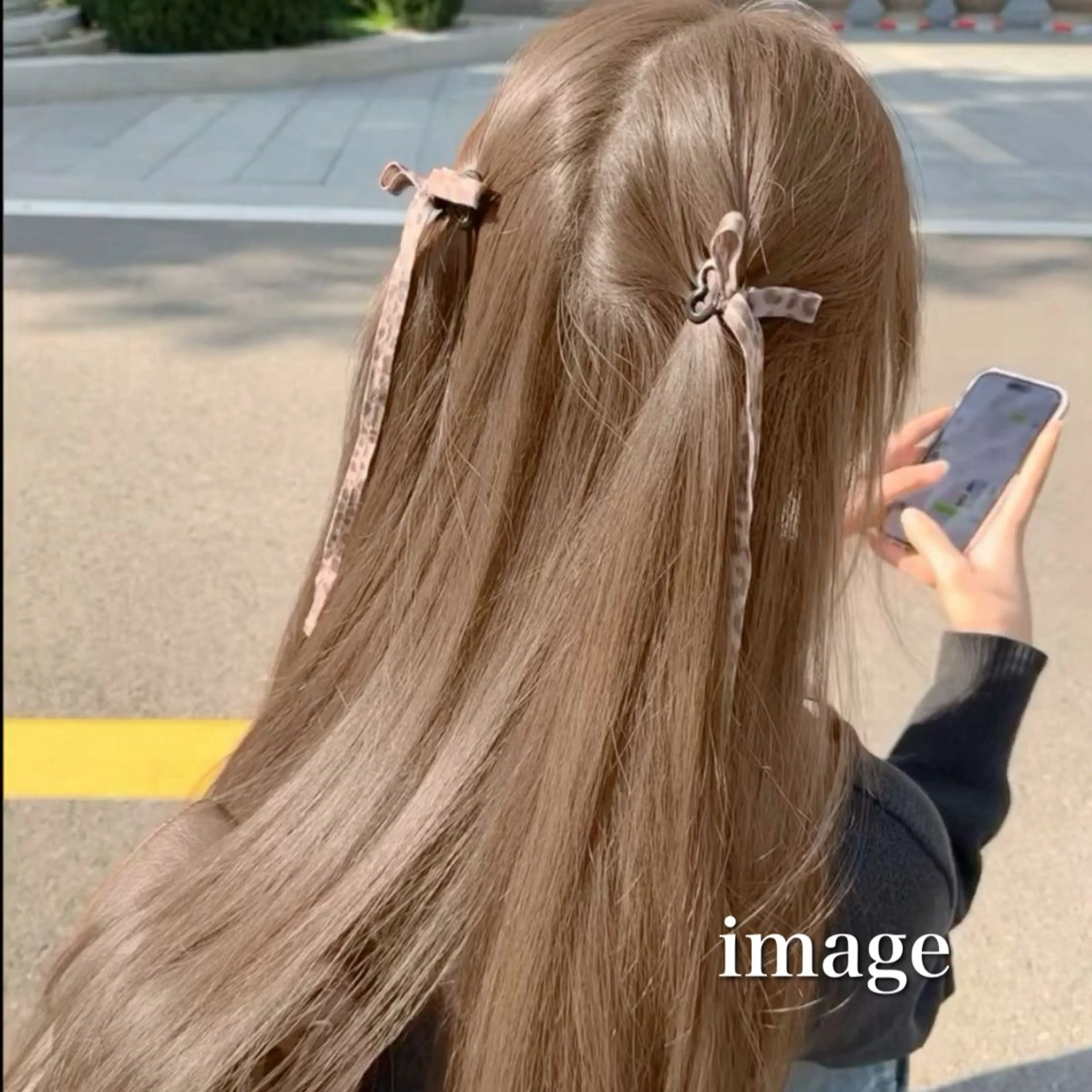 ロング カラー ヘアアレンジ カット ヘアカラー トリートメント 透明感💕今っぽ似合 わせ𝐍𝐨. 𝟏のヘアスタイル