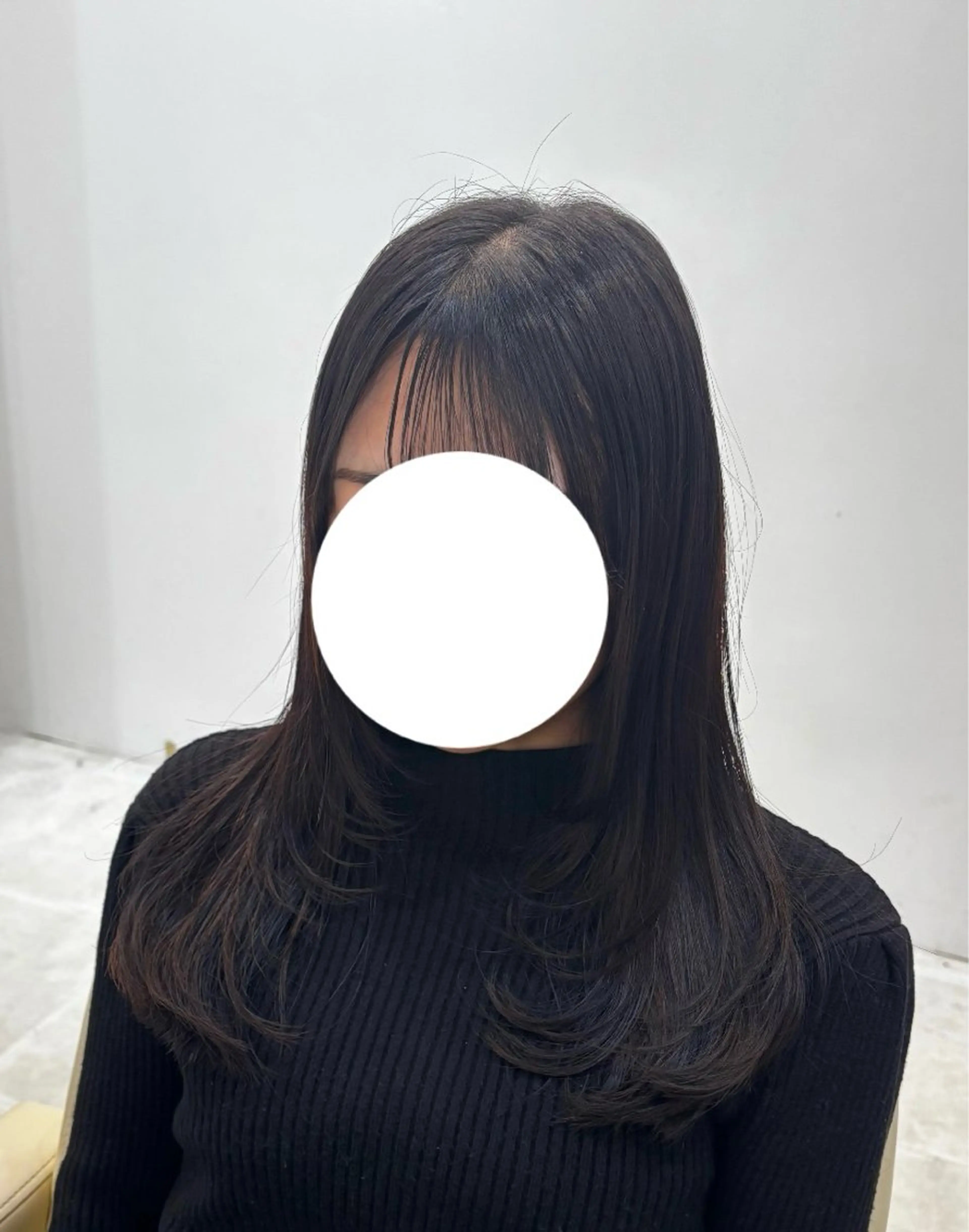 セミロング レイヤーカット あすか/ 松本/モデル募集中のヘアスタイル