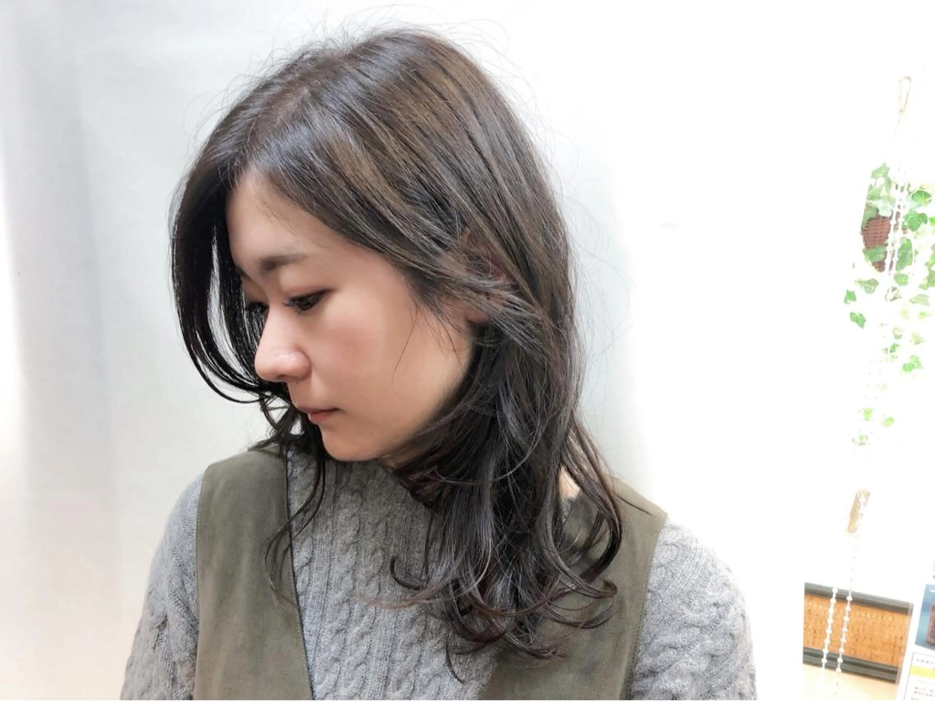 【髪質改善】カラー+3ステップトリートメント施術。ヒアルロン酸＋ケラチンタンパク配合のトリートメントカラー🙋‍♂️🌟の写真