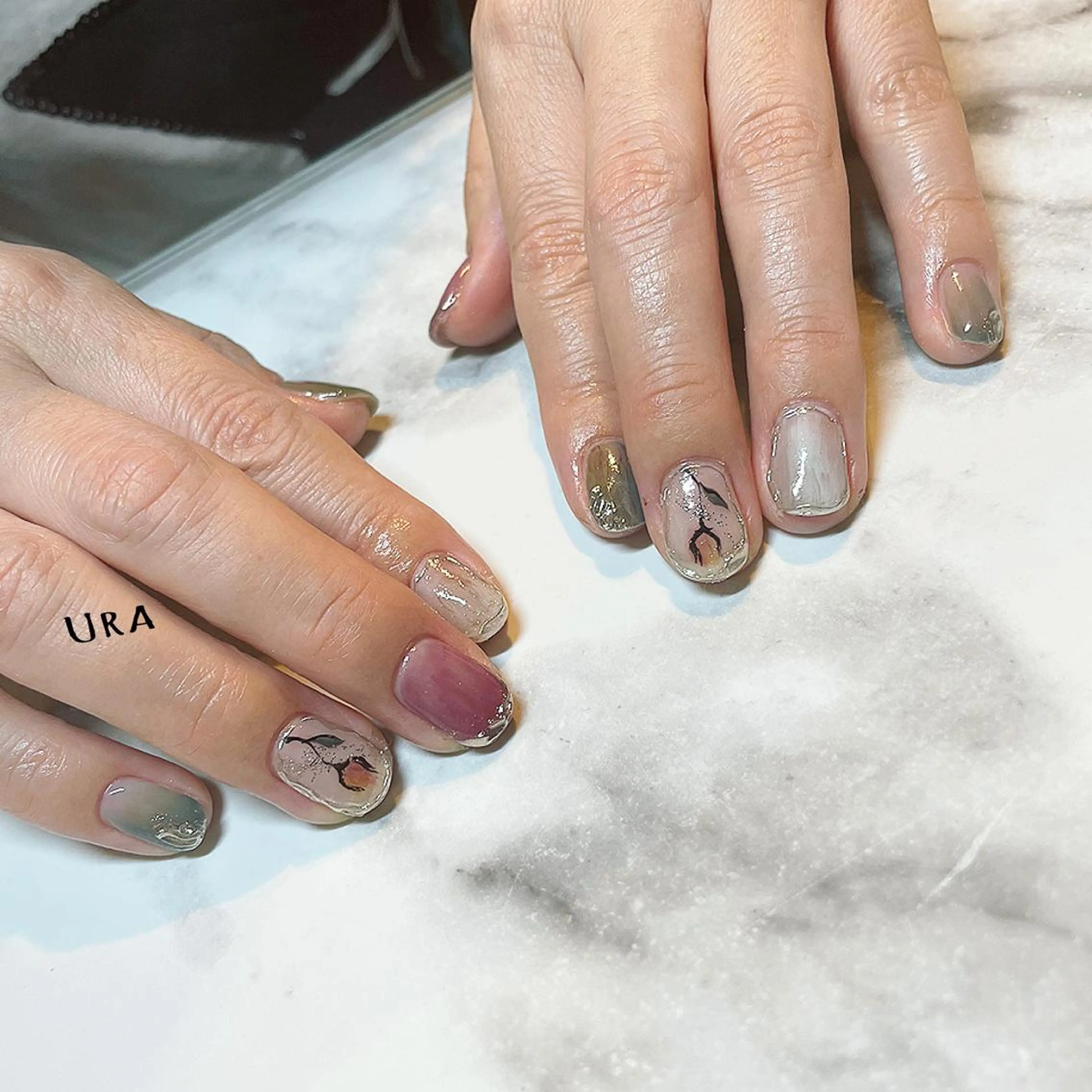 ネイル ハンドネイル UrakoNail 《nail》のネイルデザイン