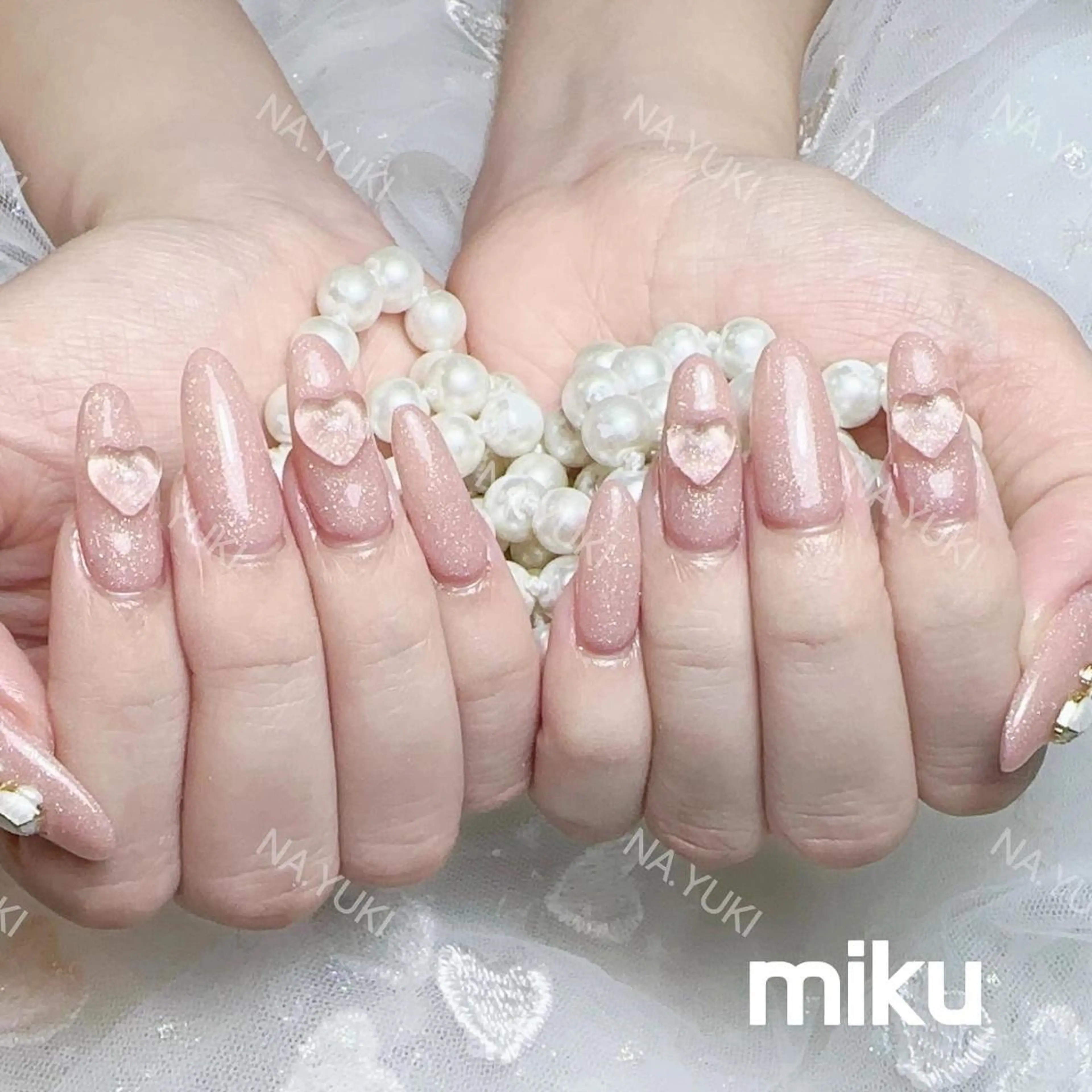 ネイル ハンドネイル ハンドケア YUKI 💗 渋谷店のネイルデザイン