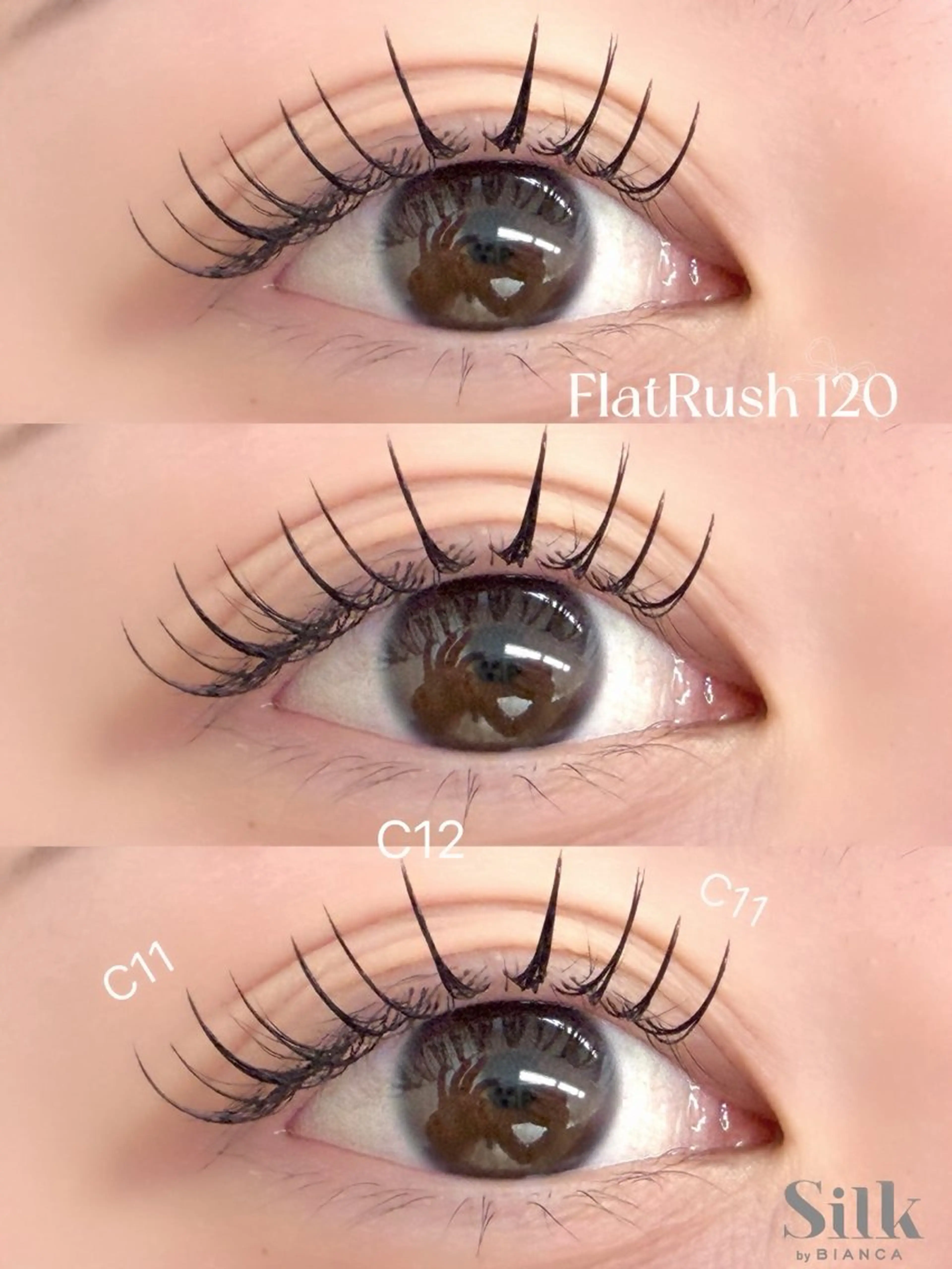 マツエク・マツパ Silk by Bianca未奈🩶のマツエク・マツパデザイン