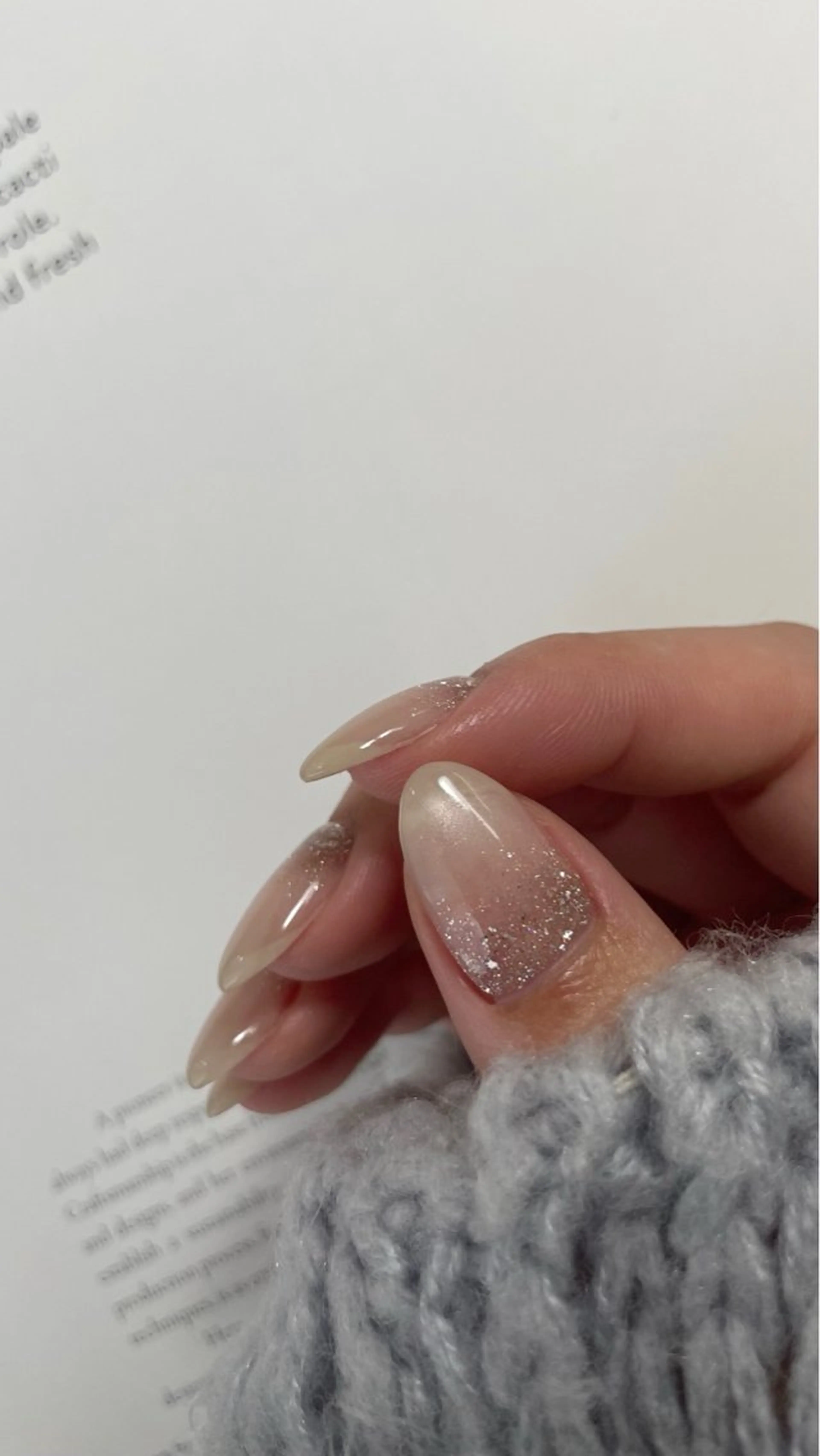 ネイル ハンドネイル nuás ニュアーズ  miaのネイルデザイン
