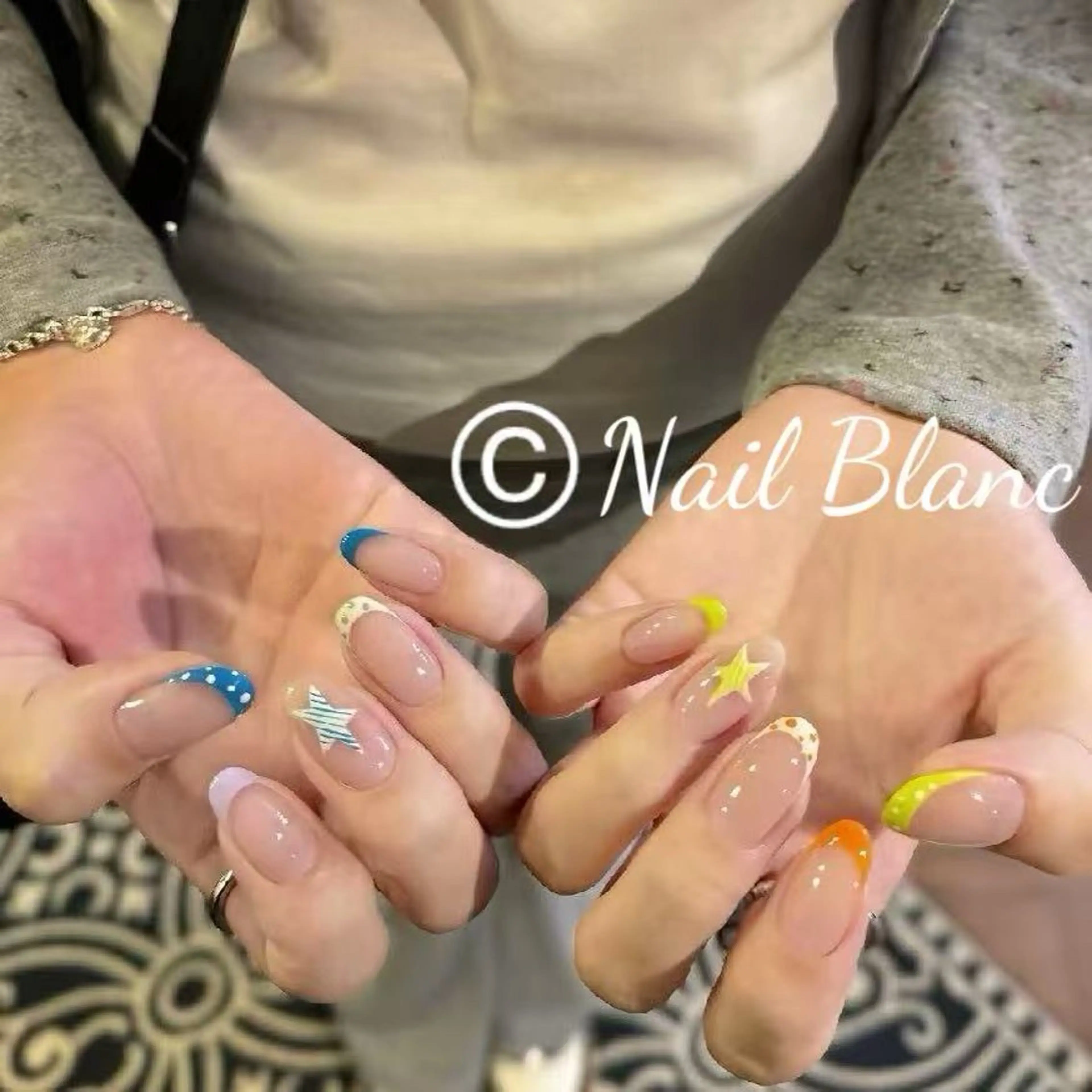 ネイル ハンドネイル NailBlanc みきのネイルデザイン