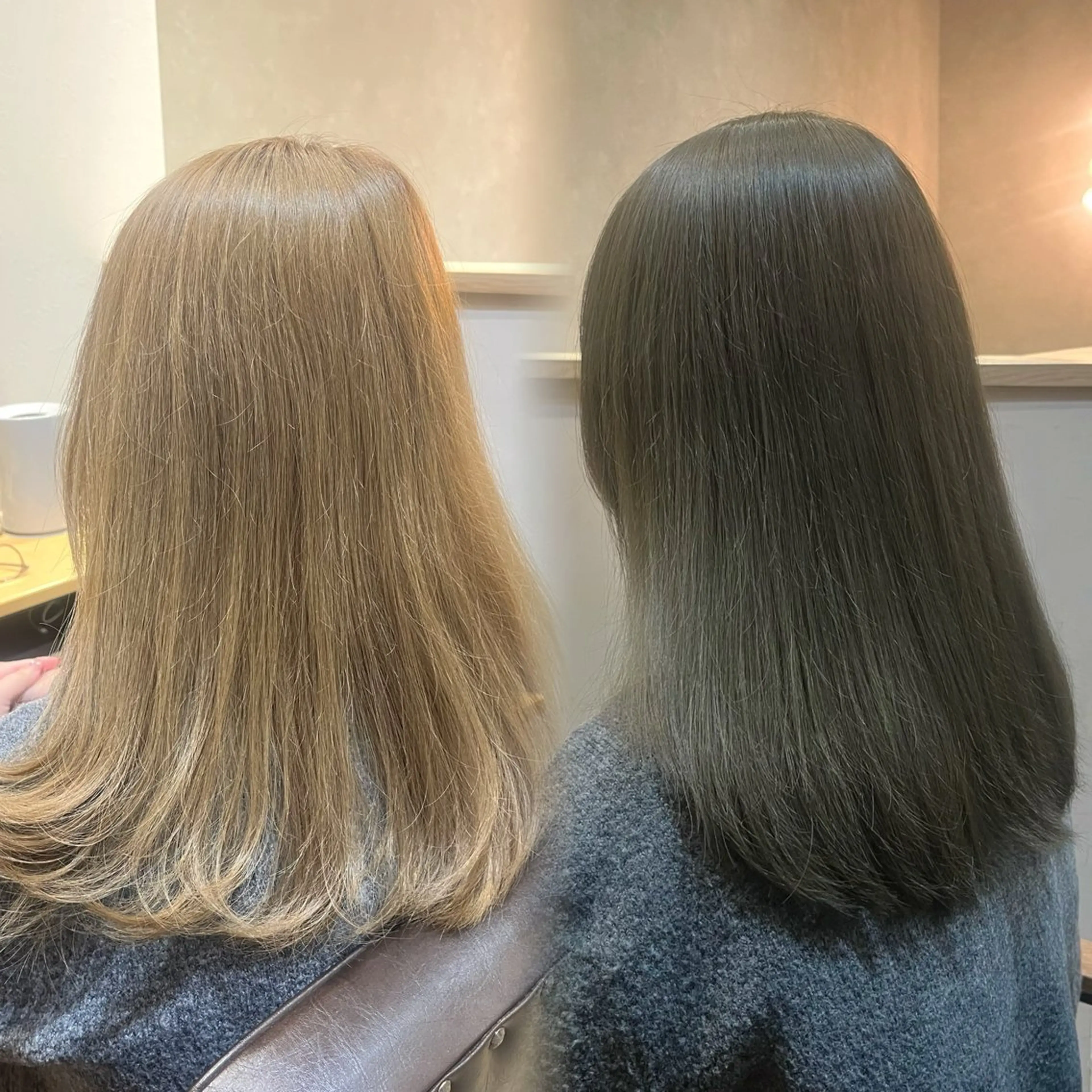 カラー オリーブカラー ヘアカラー ✨モデル募集中✨ 田邉 栞璃のヘアスタイル