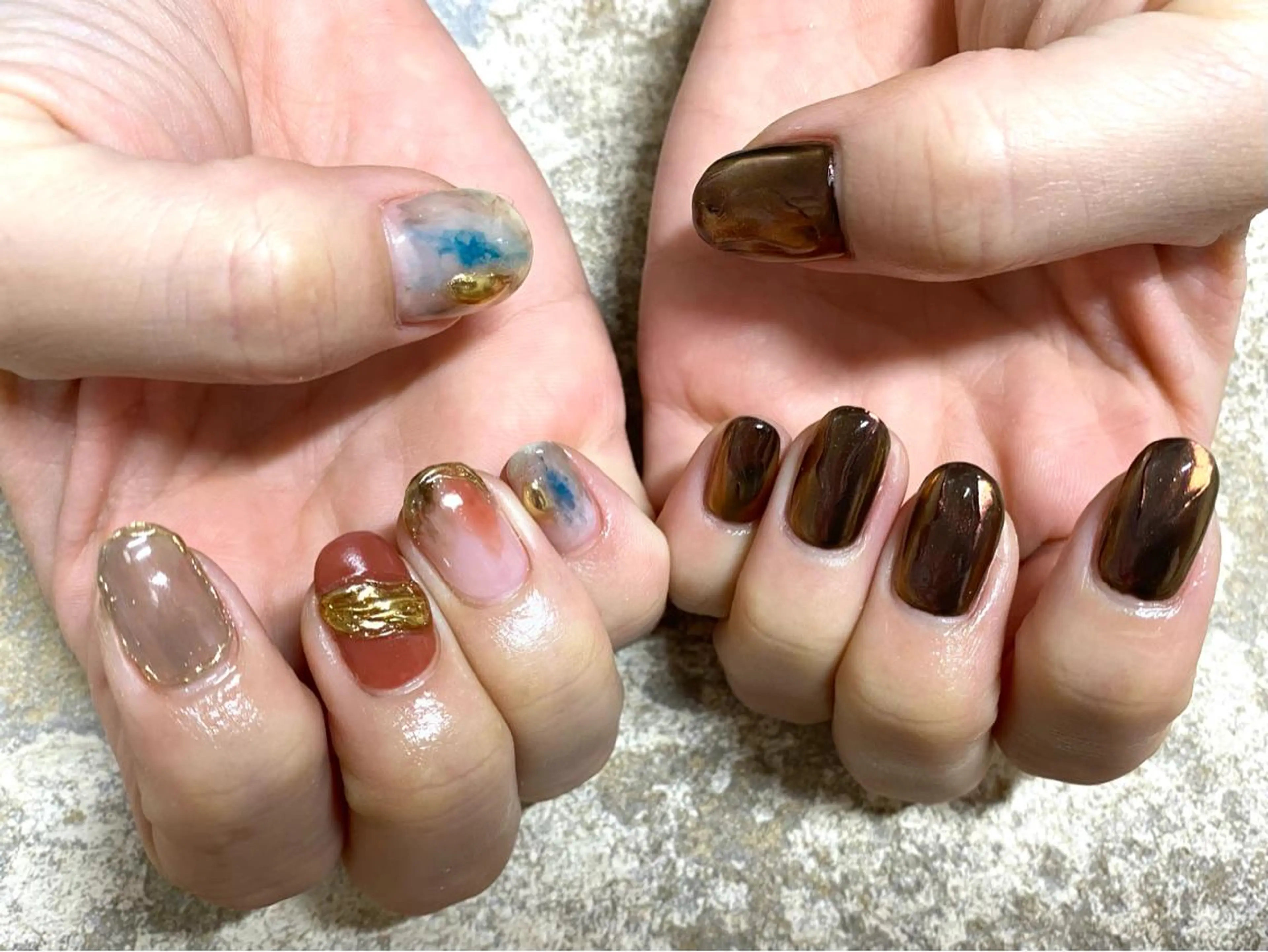 ネイル OOMINE KAORIのネイルデザイン