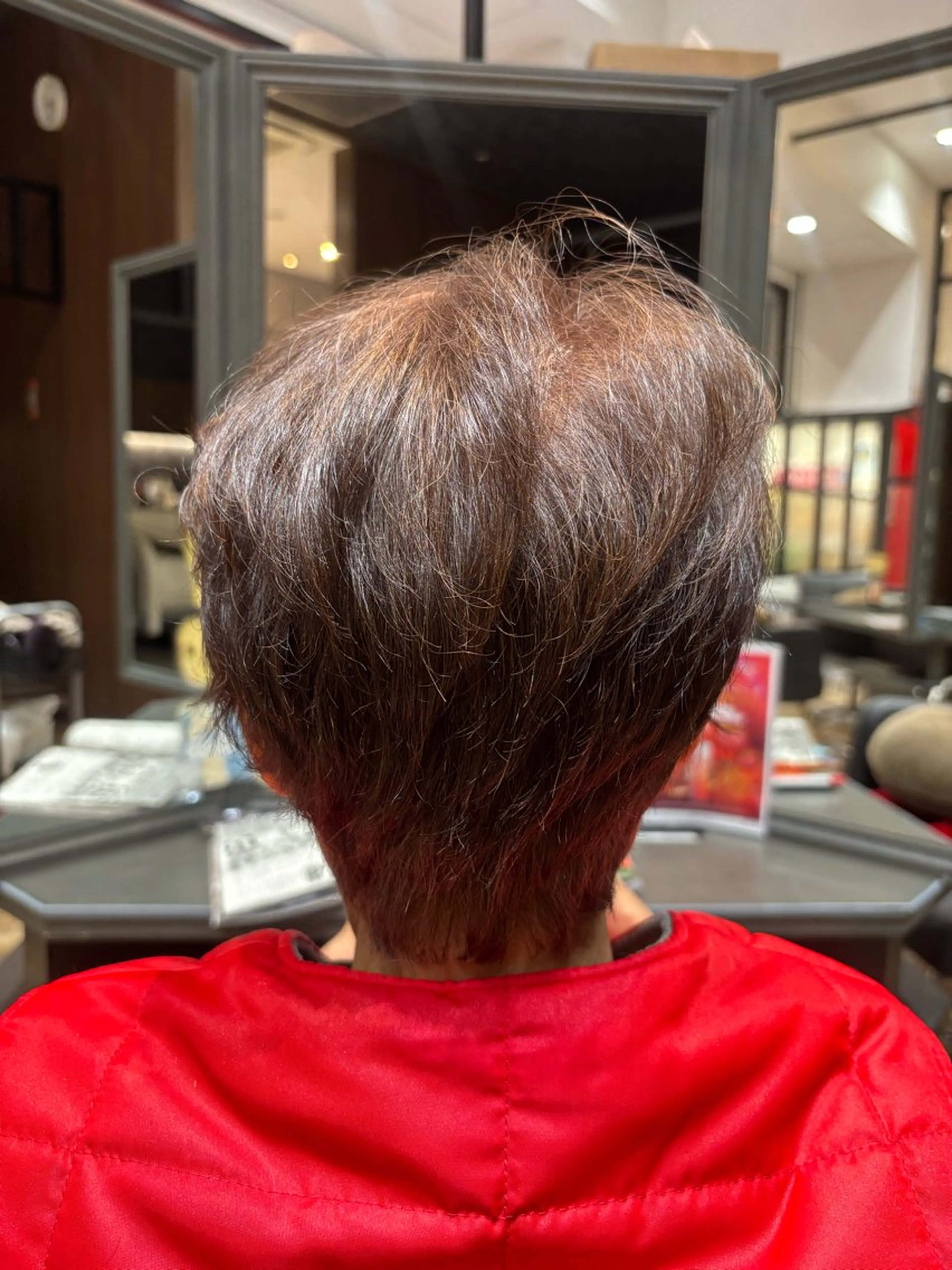 ショート 《ショートモデル》 服部未夢のヘアスタイル