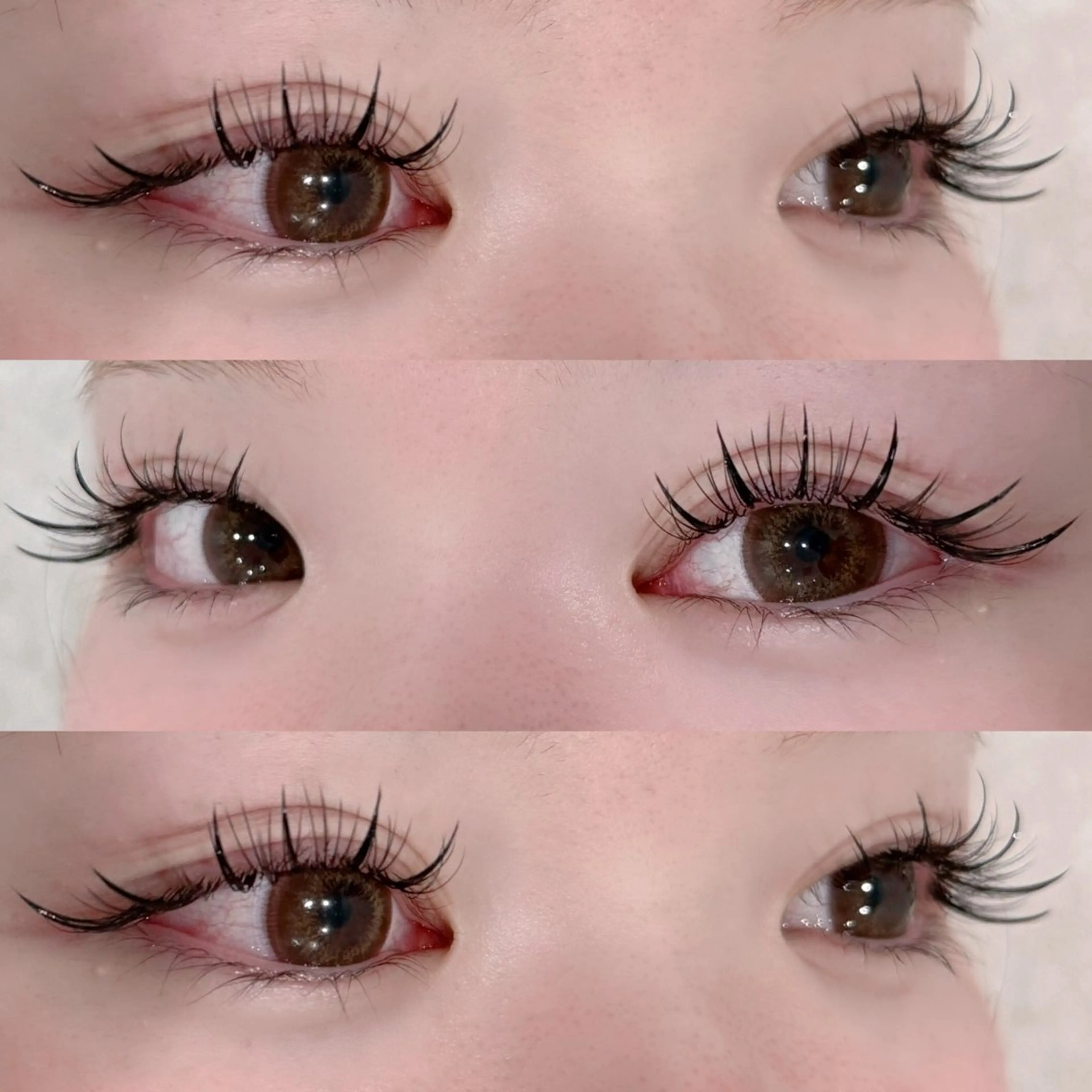 マツエク・マツパ Merci𖤐´ 長谷川　【万代】のマツエク・マツパデザイン