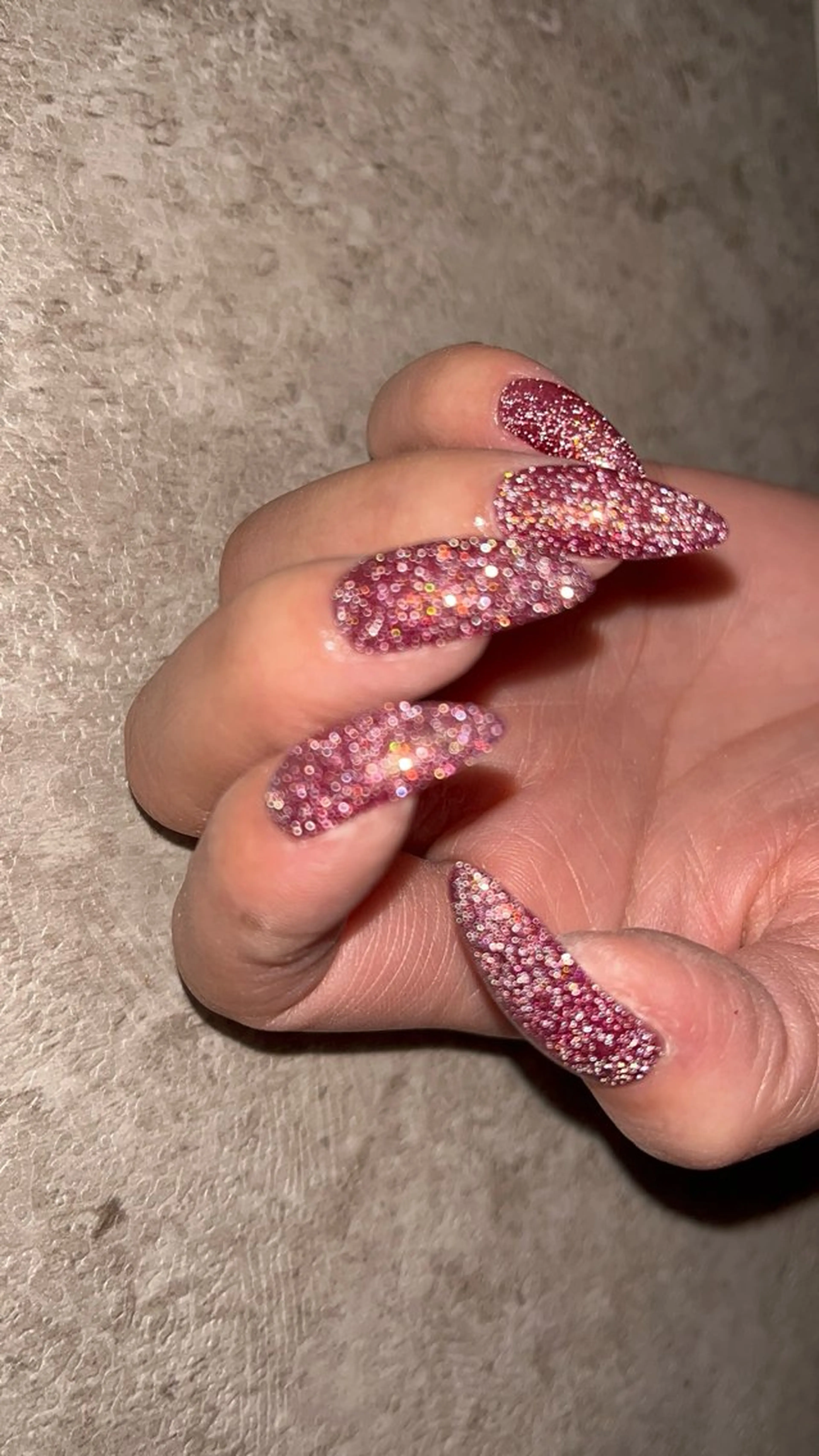 ネイル フラッシュネイル ラメ(グリッター) ハンドネイル eri chan nailのネイルデザイン