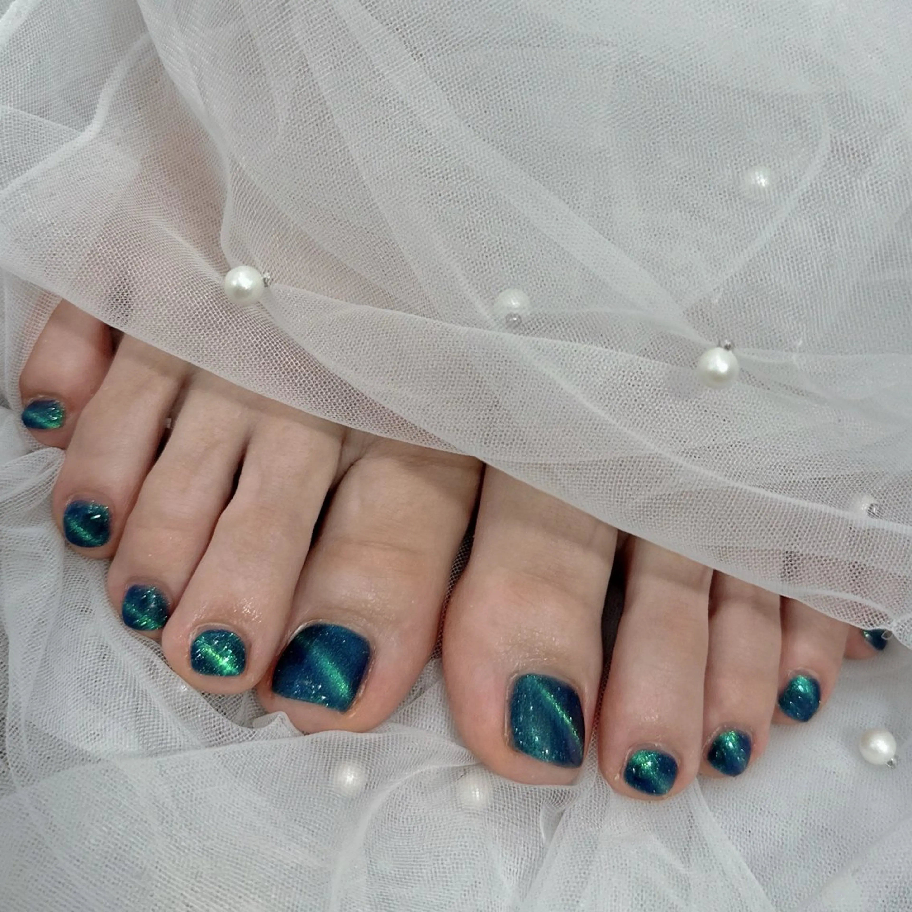 🈹フットマグネットネイル👣⸒⸒  暖かくなってきたこの時期に‼️【オフありOK👌🏻 ̖́-︎】 【60分】の写真