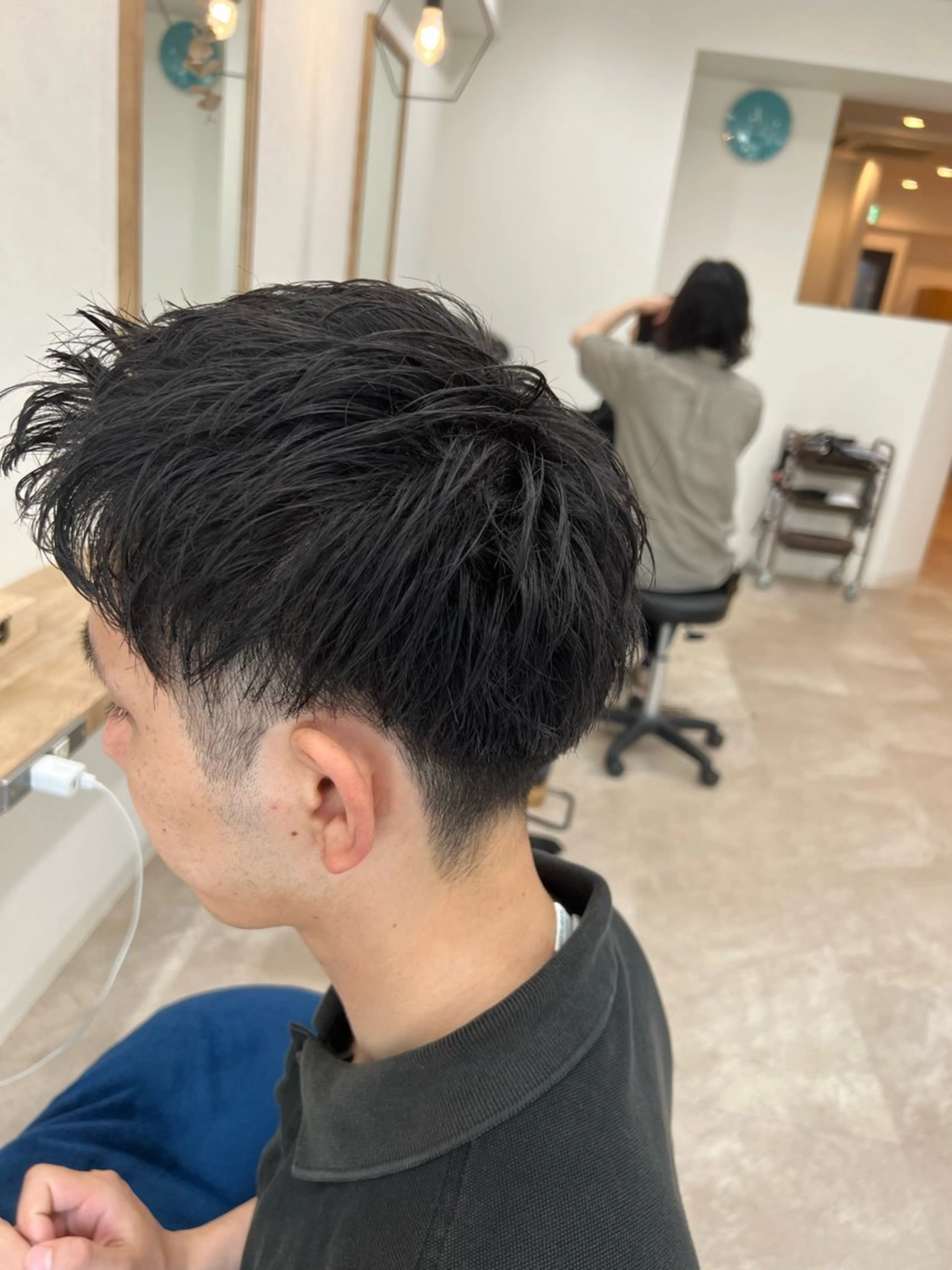 ショート メンズ 髪質改善/縮毛矯正 /メンズパーマ川田のヘアスタイル