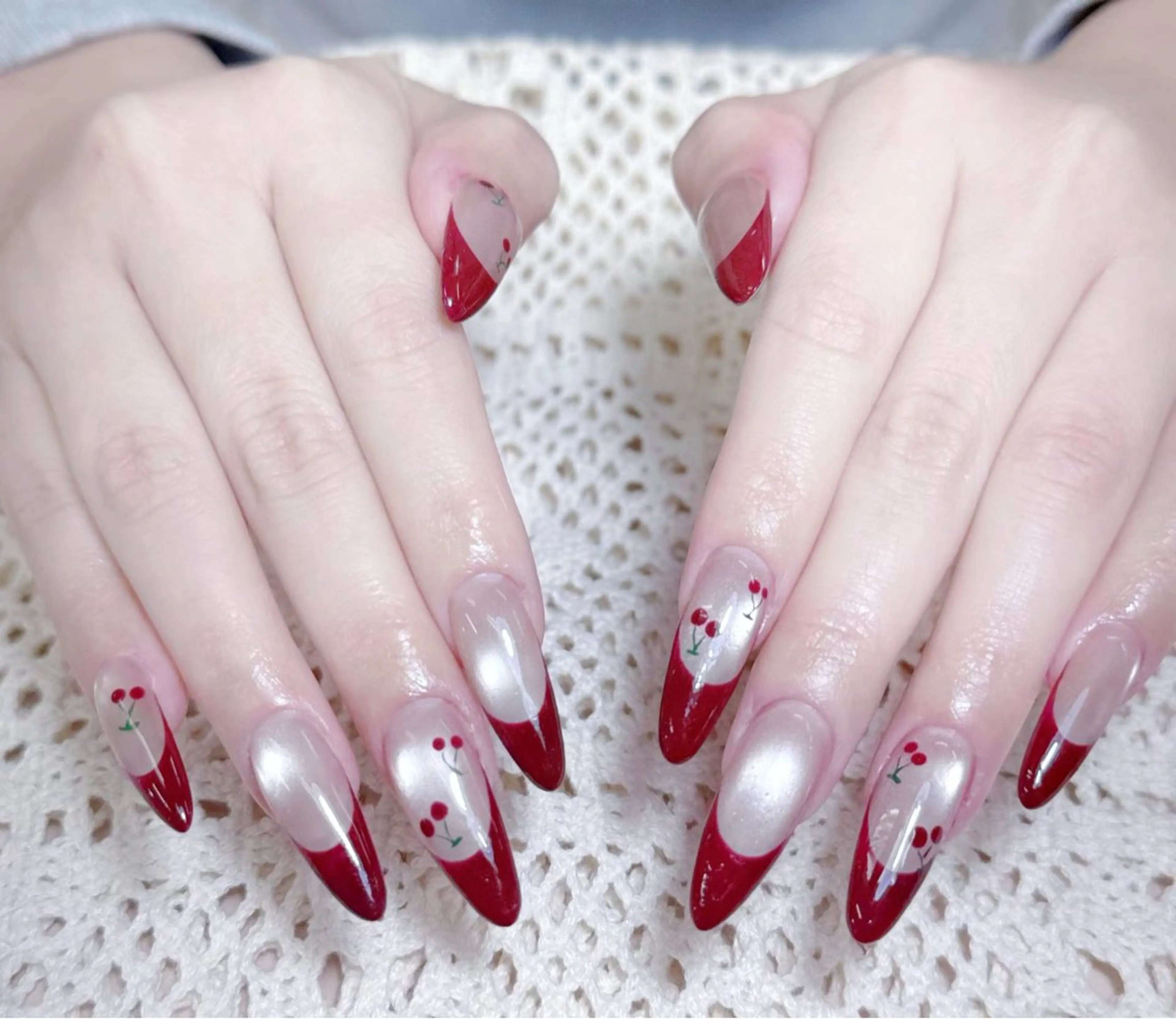 ネイル ハンドネイル Chiara 長さだしのネイルデザイン