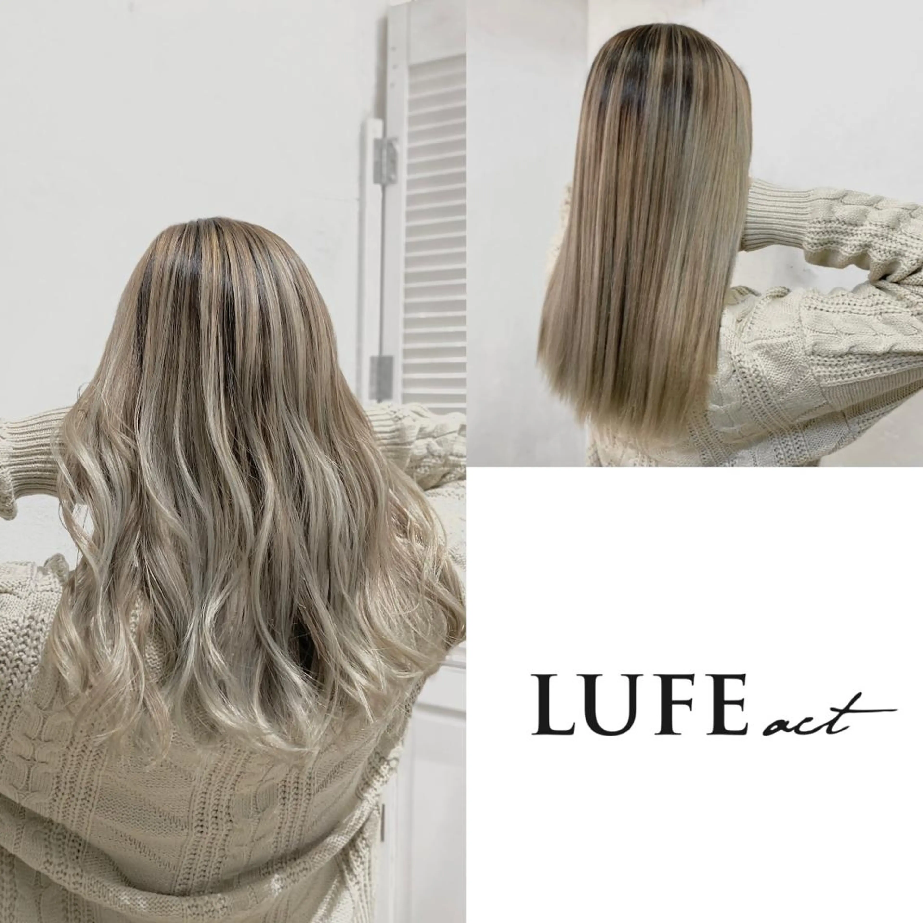 セミロング カラー バレイヤージュ レイヤーカット 🌈透明感カラー ✨松田龍也🌈のヘアスタイル