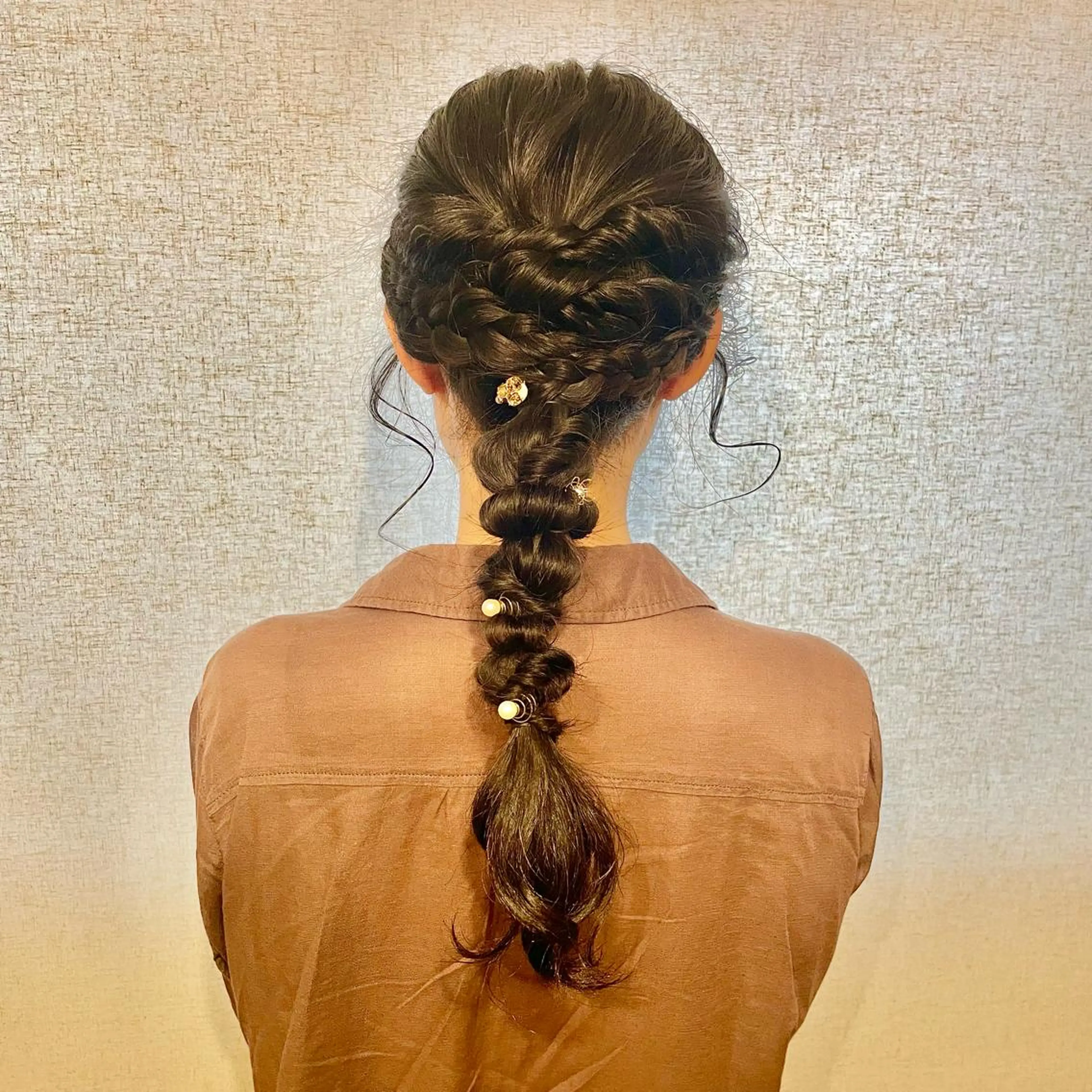 ヘアアレンジ ヘアセット hair salon【クラン】のヘアスタイル