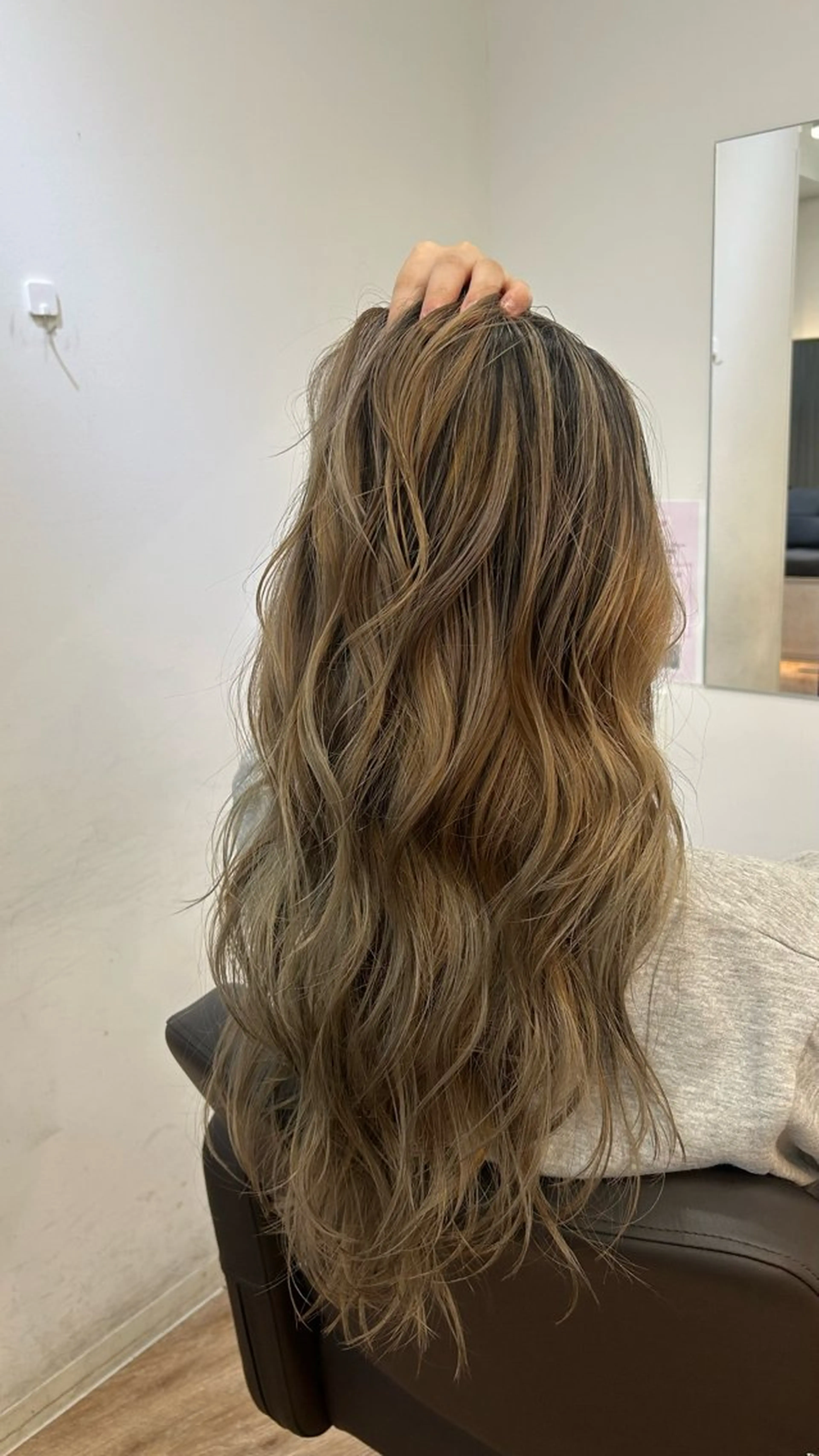 バレイヤージュの写真