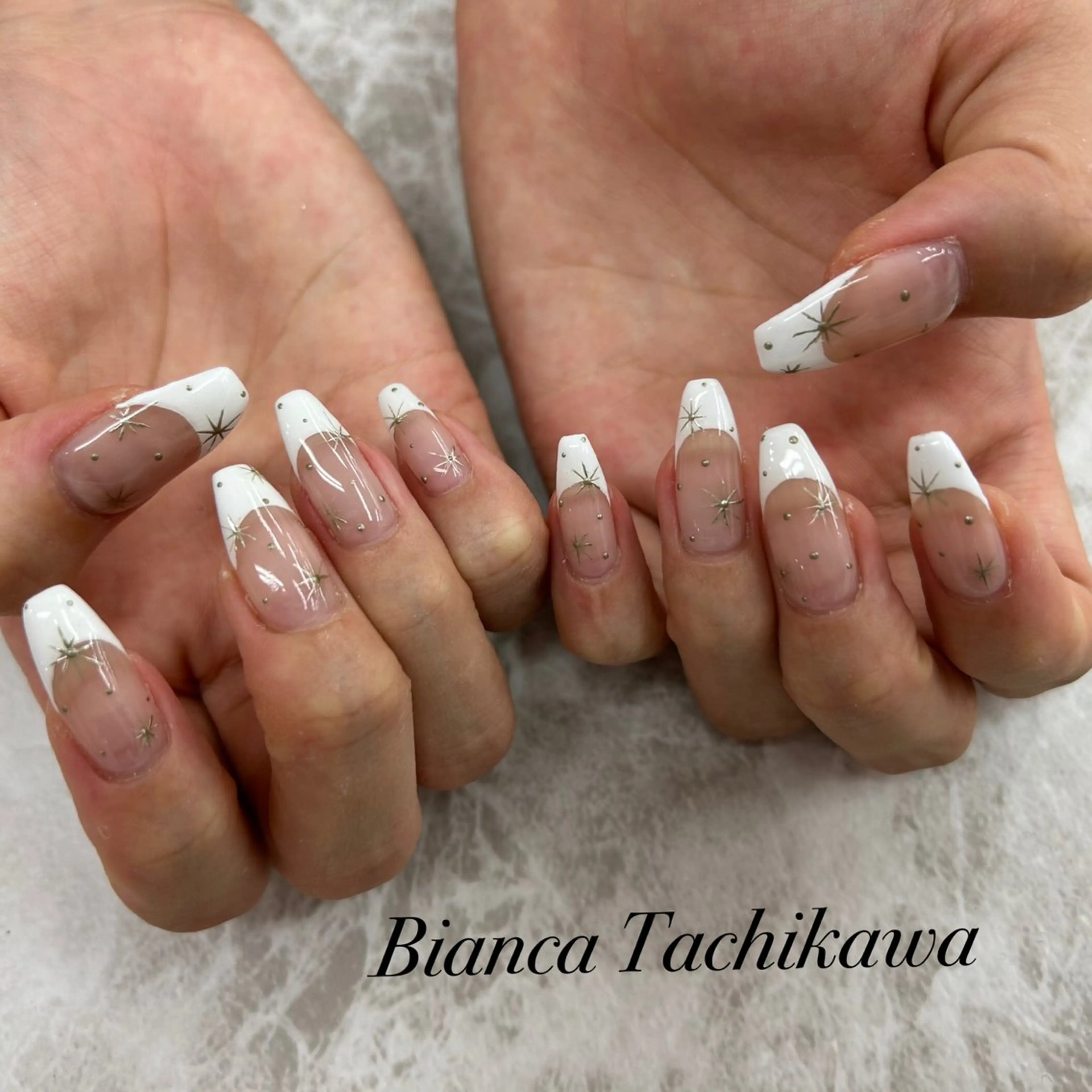 ネイル Bianca 立川店 小川のネイルデザイン