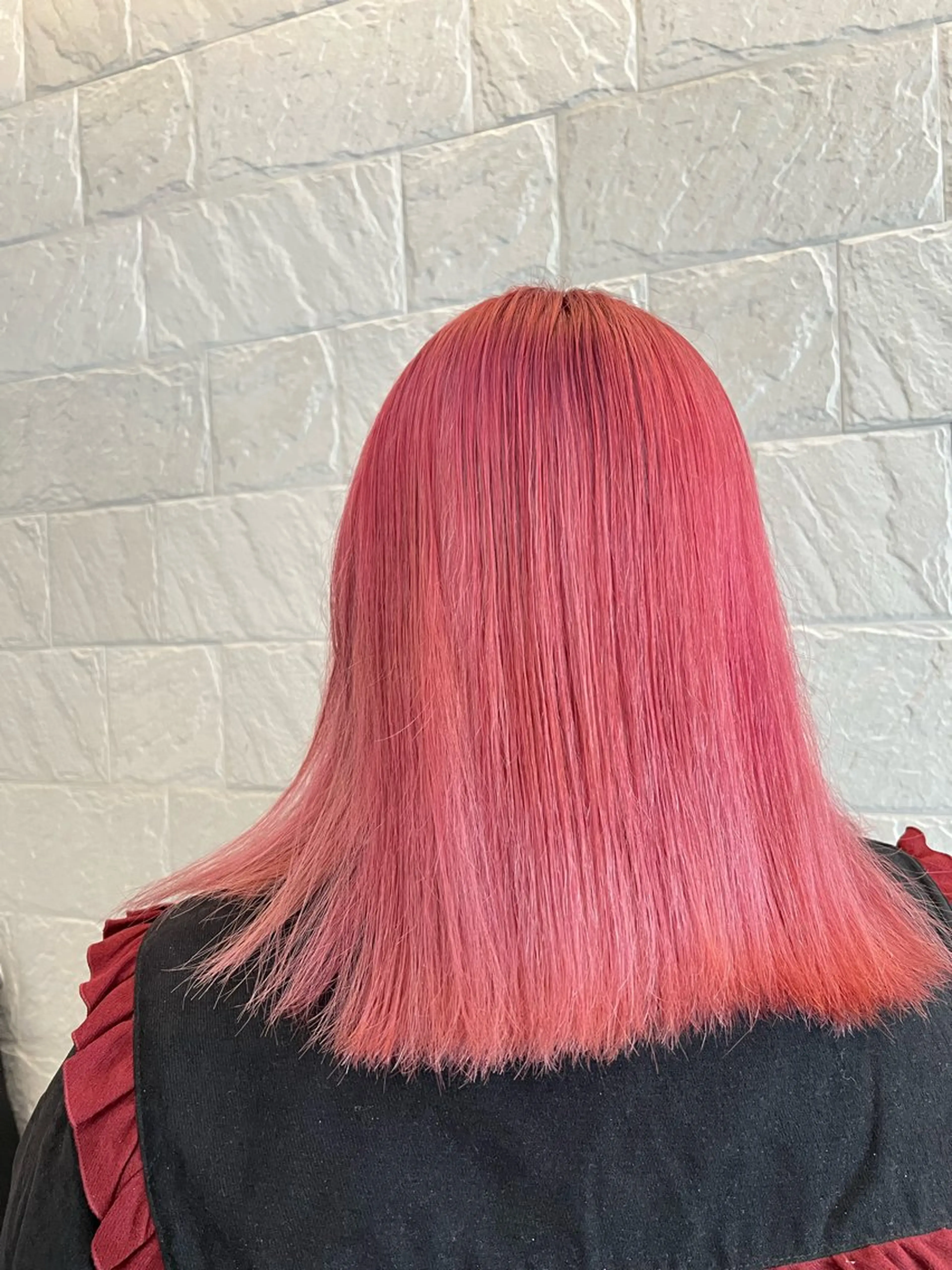 ミディアム カラー ヘアカラー 有澤 茉唯のマツエク・マツパデザイン