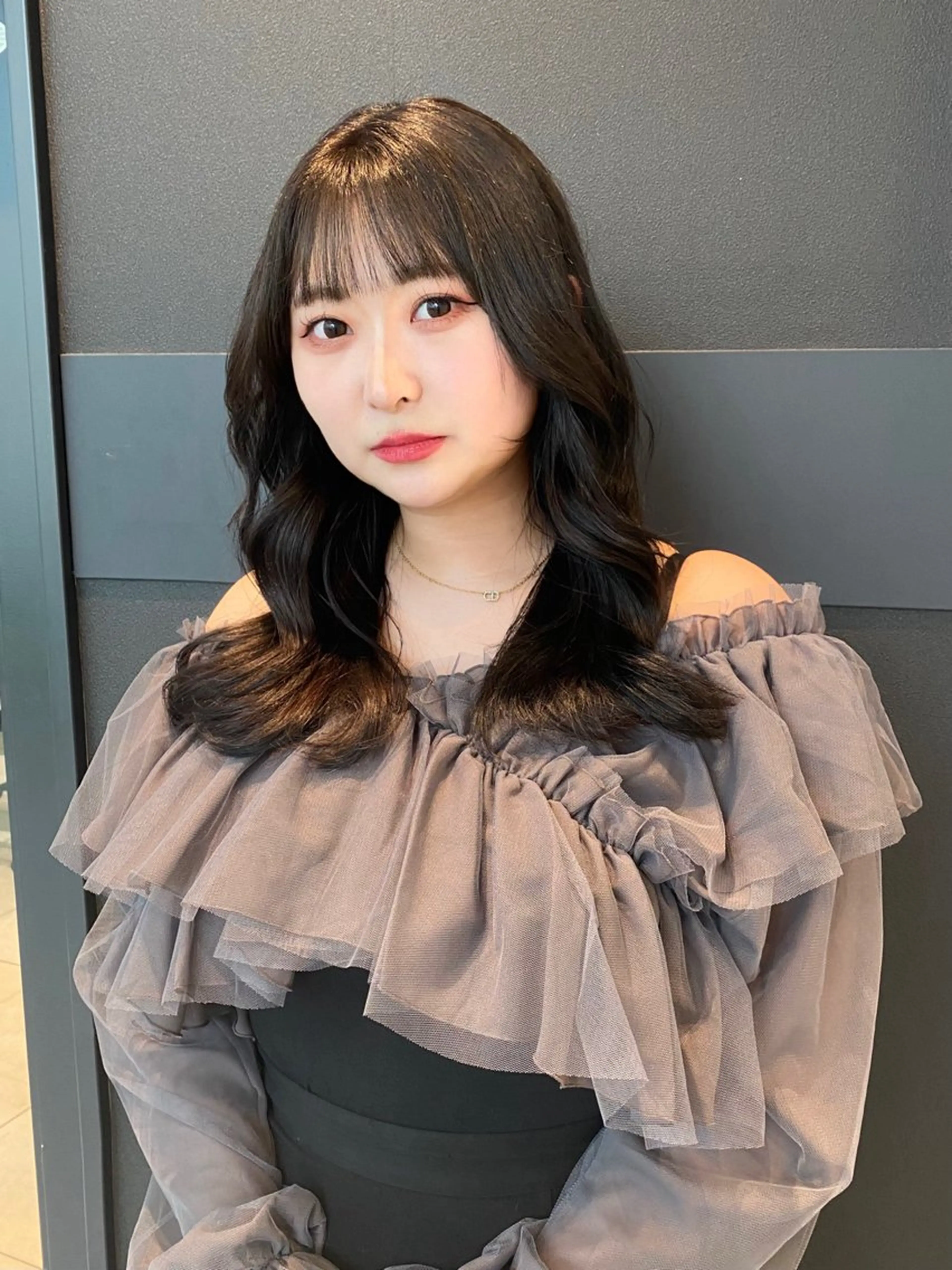 ロング カラー 透明感カラー カット ヘアカラー トリートメント mai / linoah˚✧のヘアスタイル