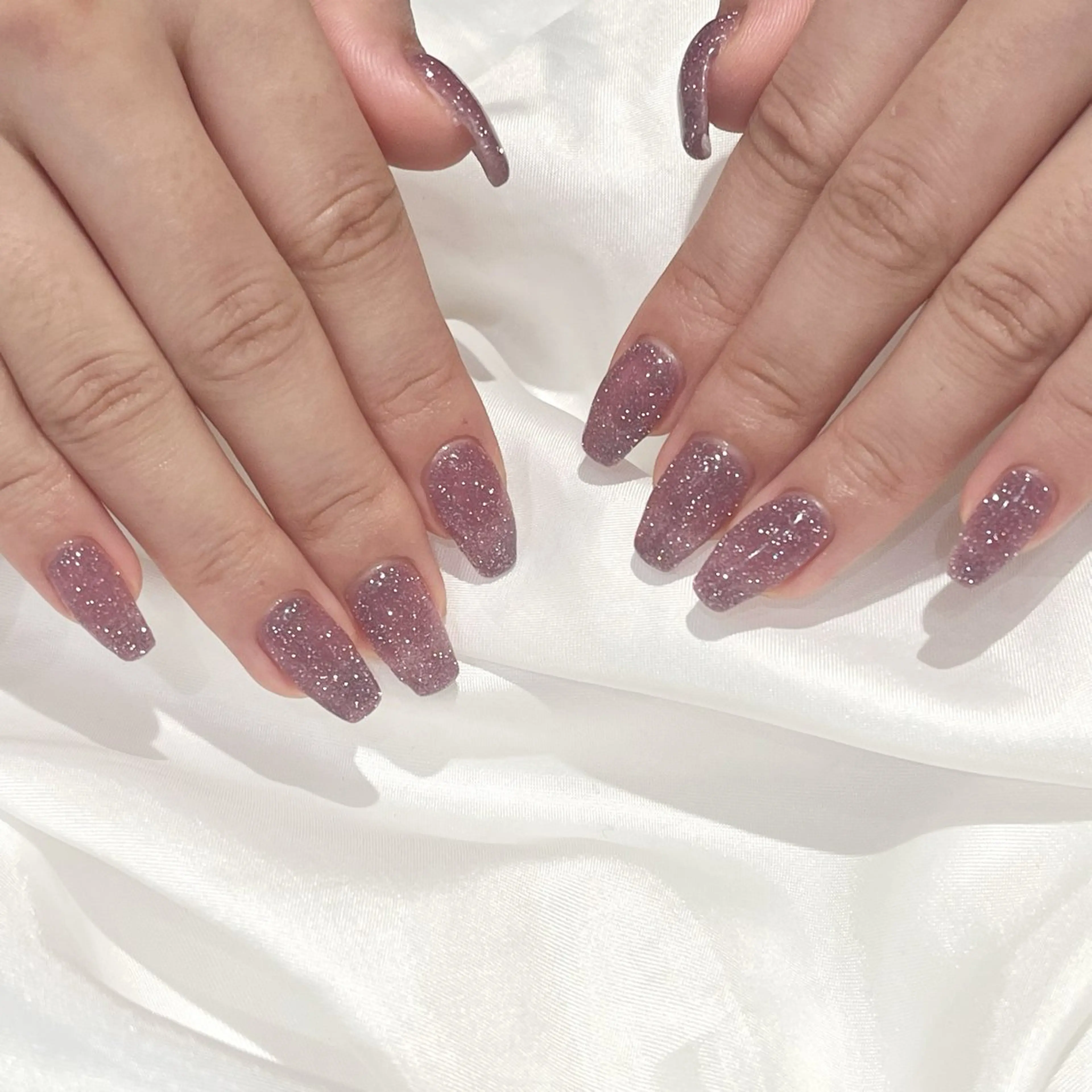 ネイル フラッシュネイル ワンカラーネイル ハンドネイル aoi ♡のネイルデザイン