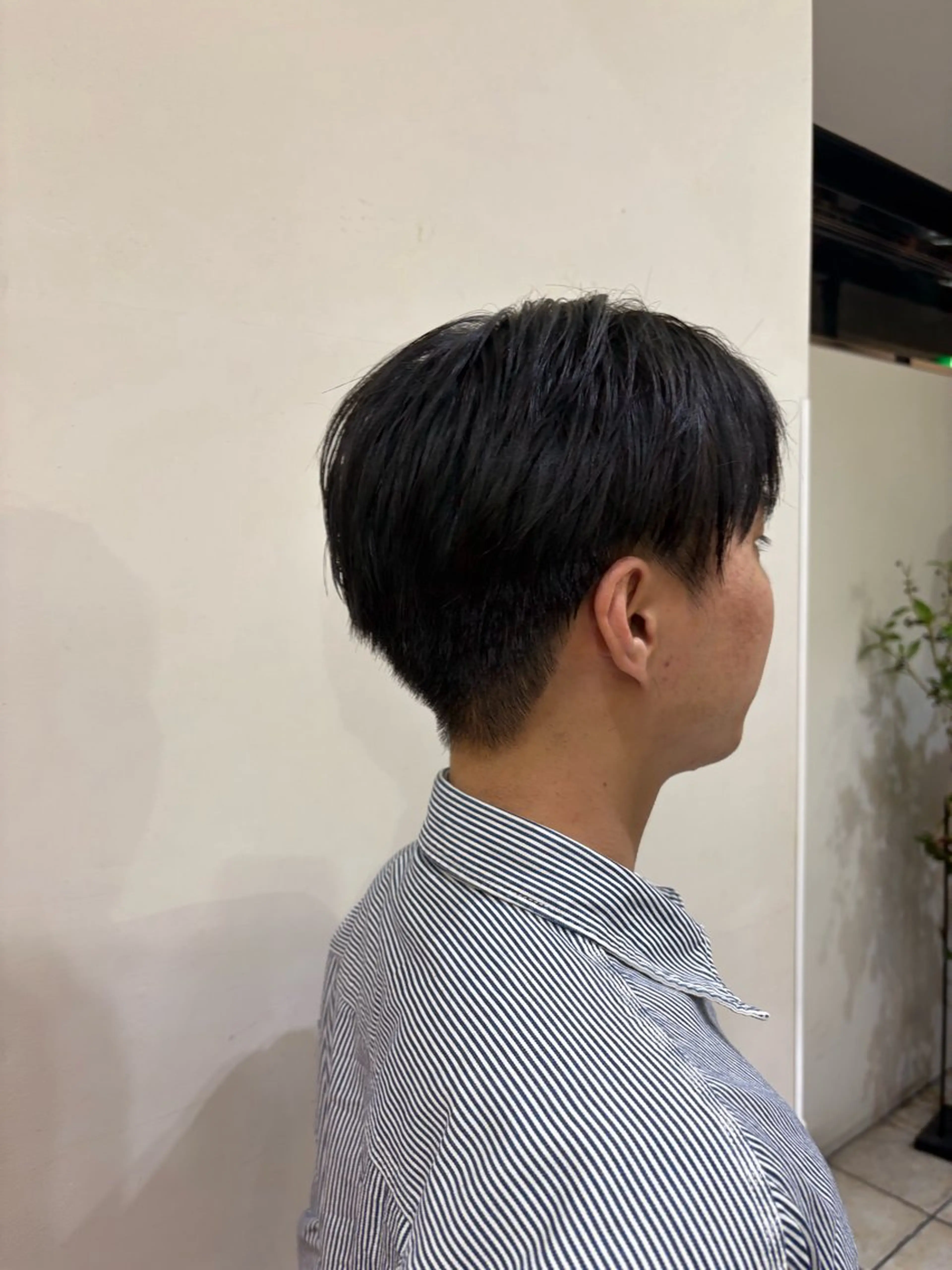 メンズ ビジネス 刈り上げ 國吉 柚杏のヘアスタイル