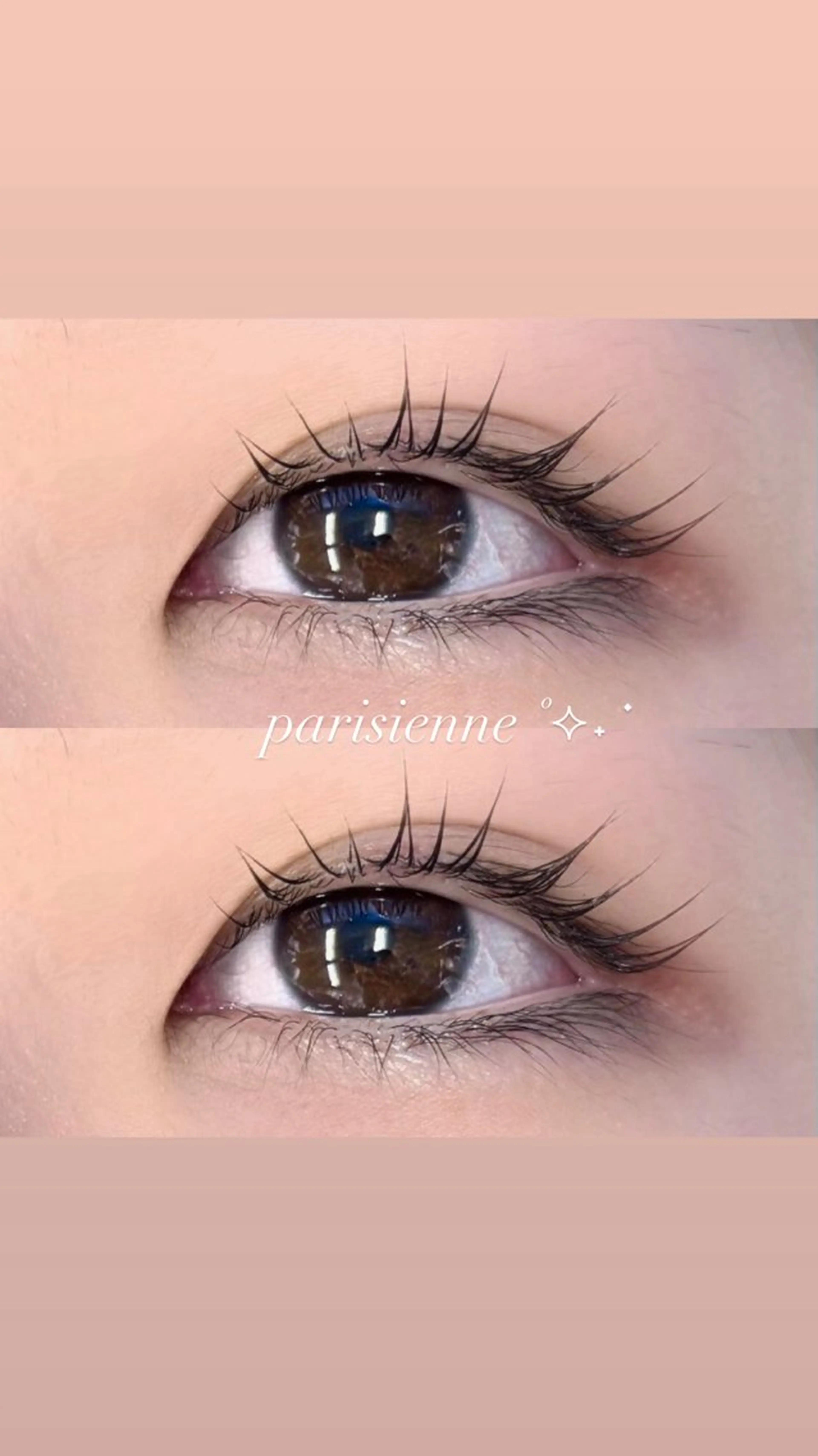 マツエク・マツパ 林 日菜向のマツエク・マツパデザイン