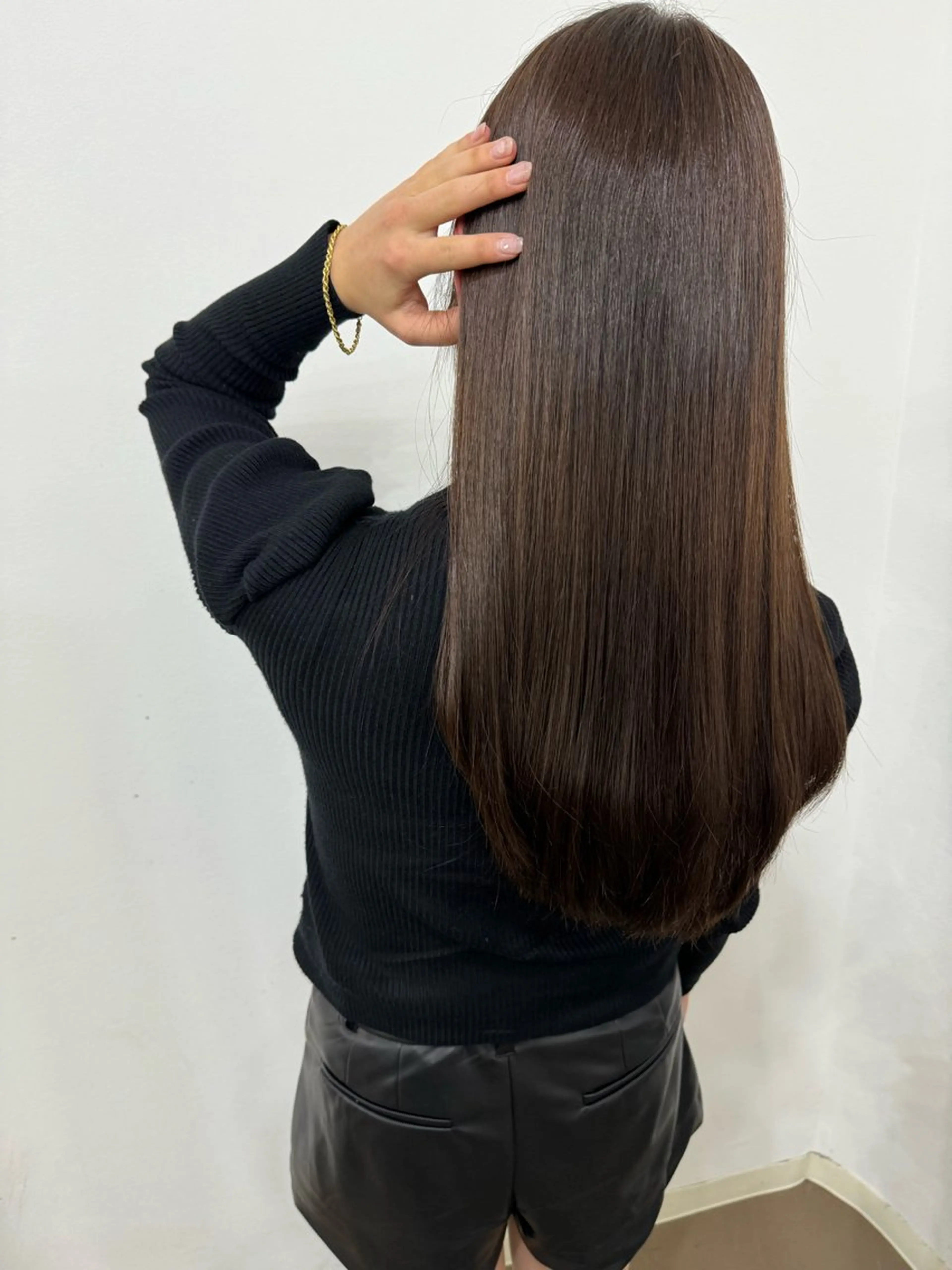 ロング 川元 春奈のヘアスタイル