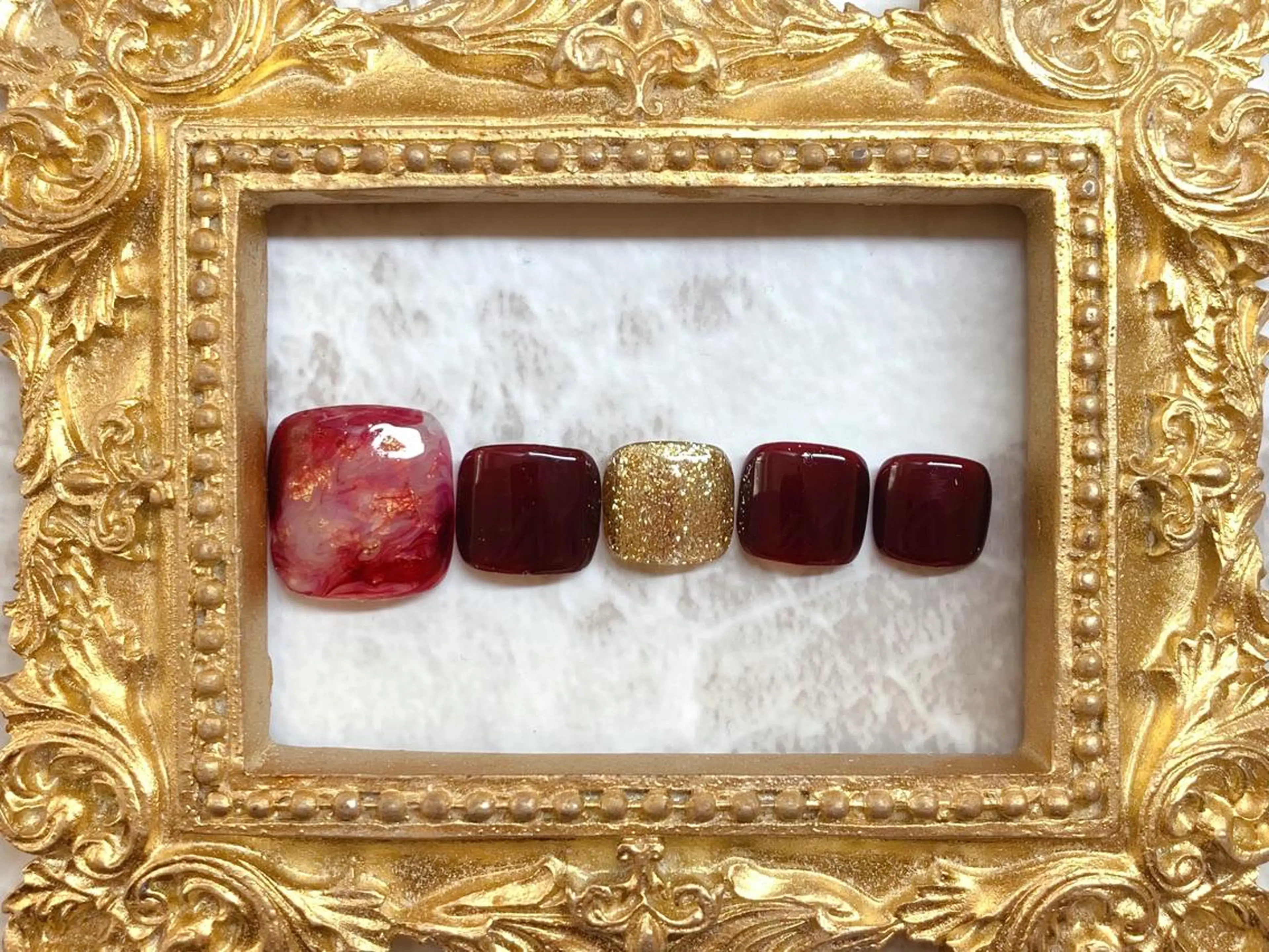 ネイル マジック ミラーのネイルデザイン