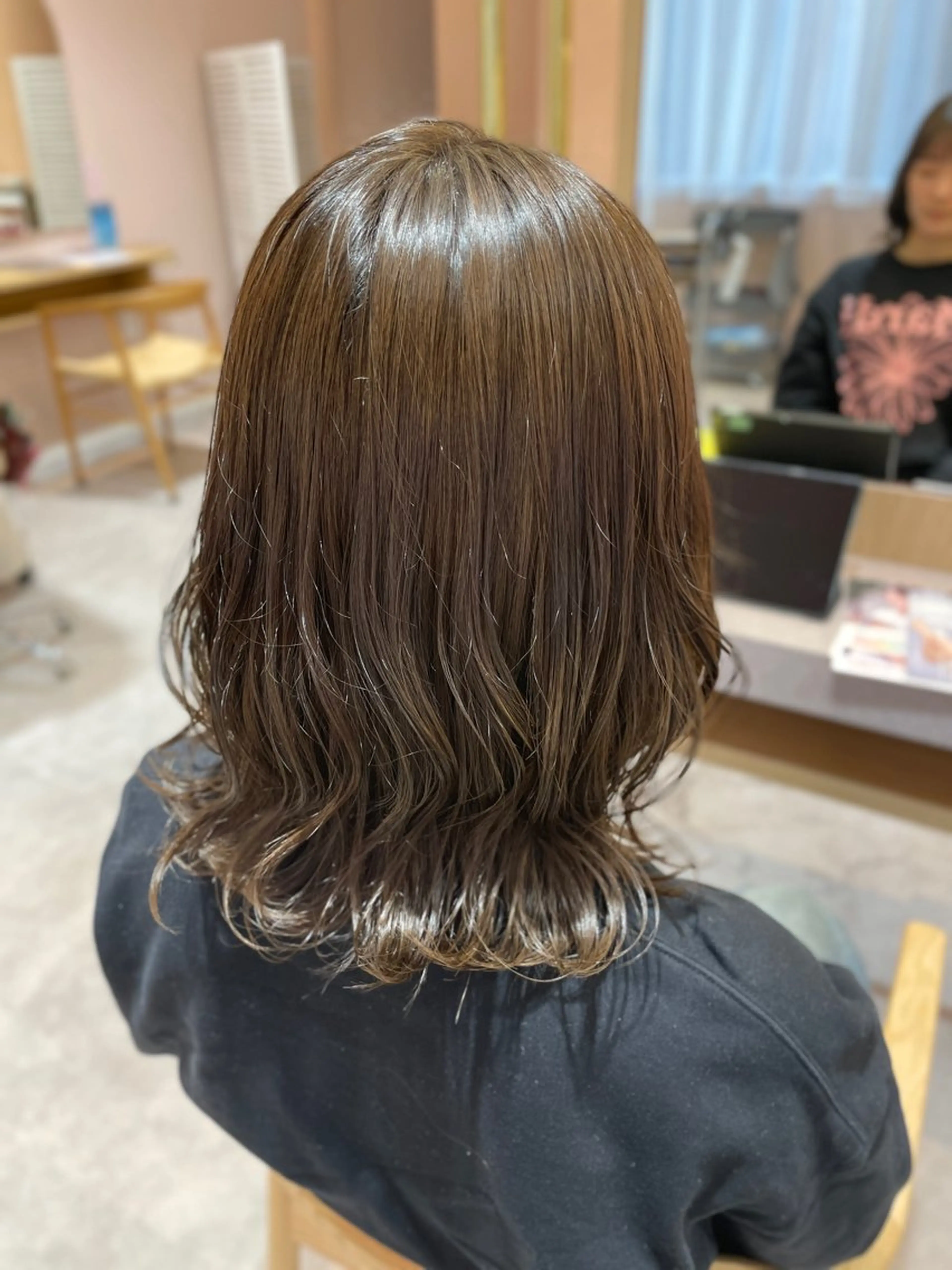 ミディアム ヘアカラー merc.🐰澤田 凜のヘアスタイル