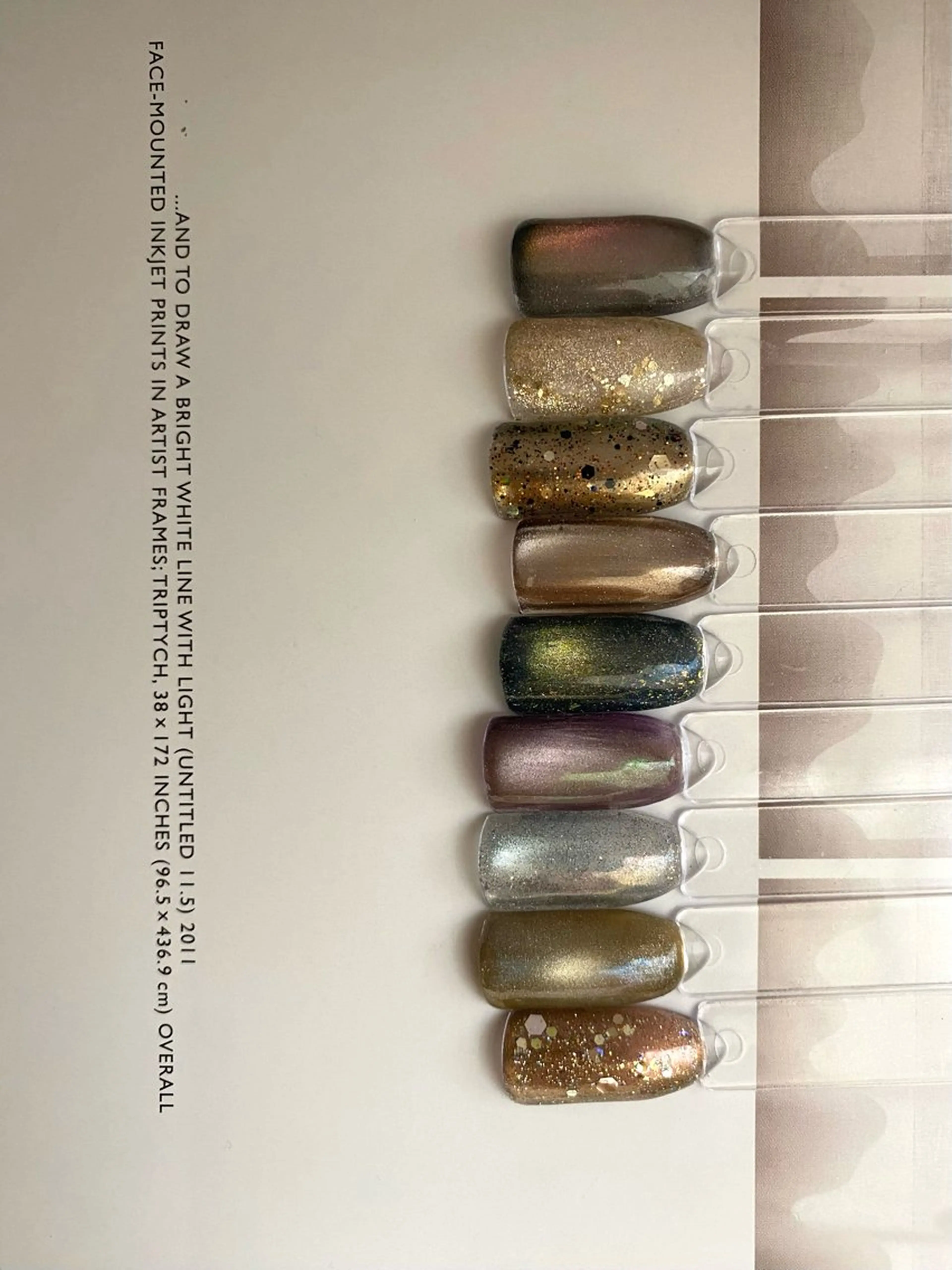 ネイル ワンカラーネイル 栗林 実莉のネイルデザイン