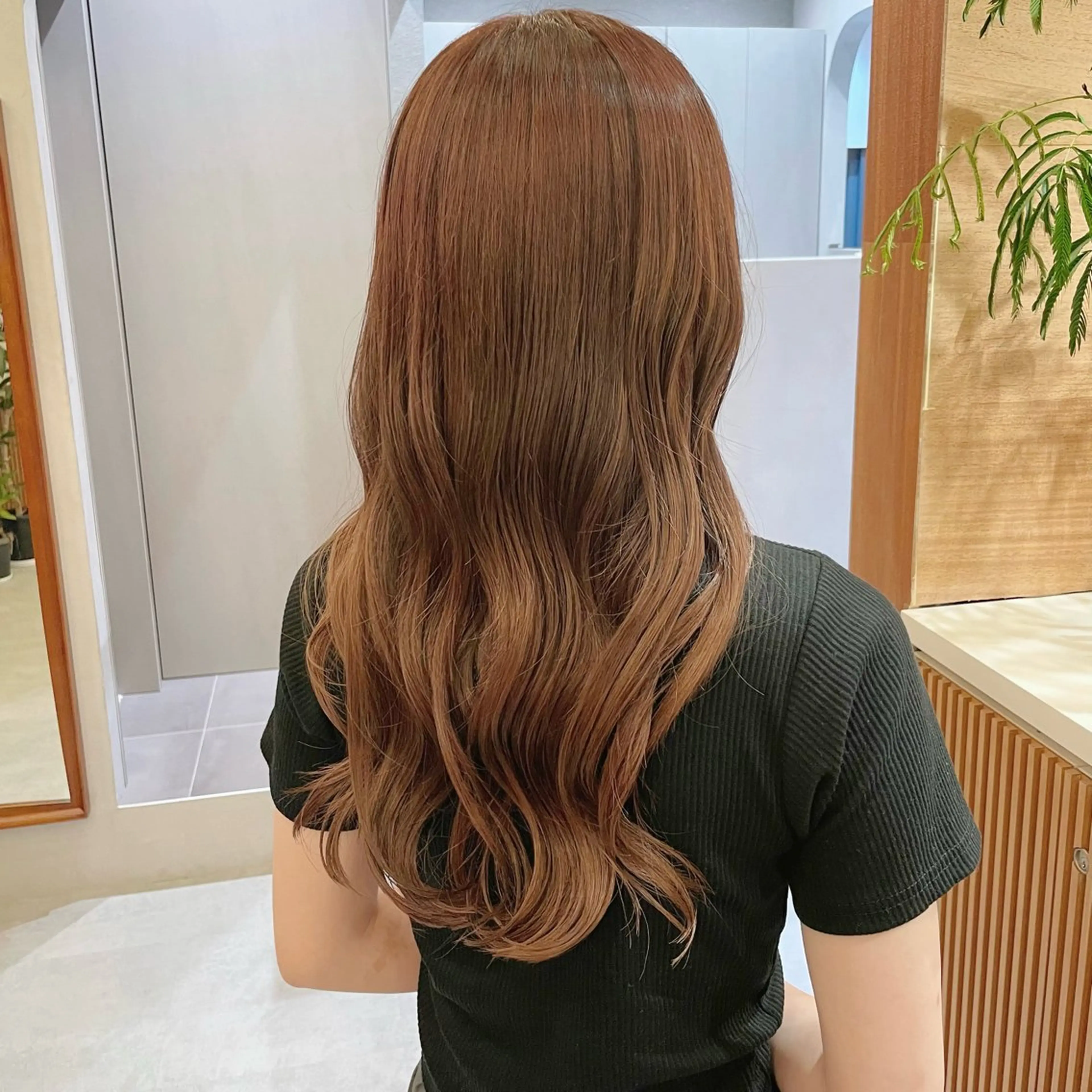 ロング カラー ベージュカラー 透明感カラー 韓国風ヘア レイヤーカット トリートメント カット ヘアカラー トリートメント ボブ/縮毛矯正/レイ ヤー♡Natsukiのヘアスタイル