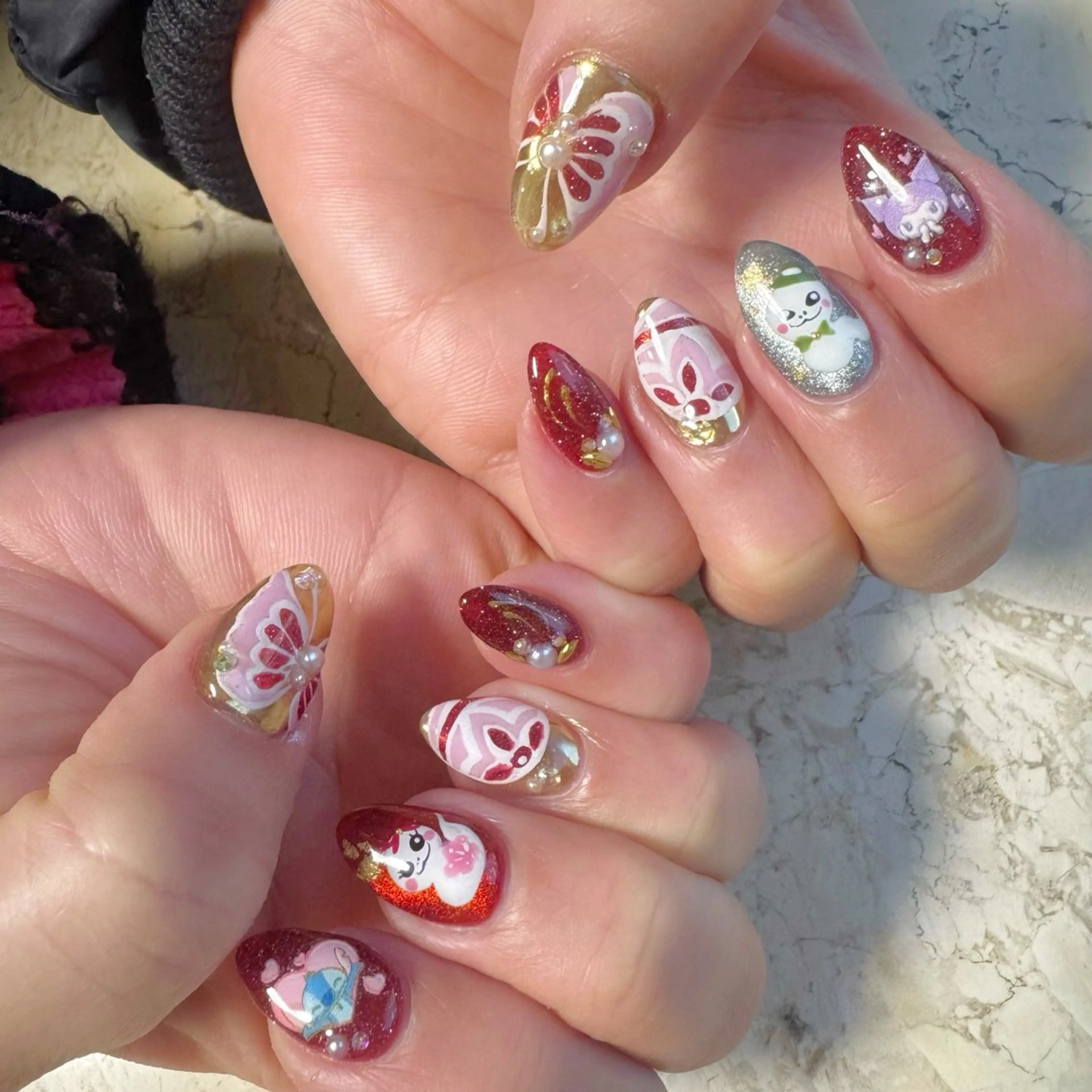 ネイル ハンドネイル フットネイル nail salon mieux(ミュー)のマツエク・マツパデザイン