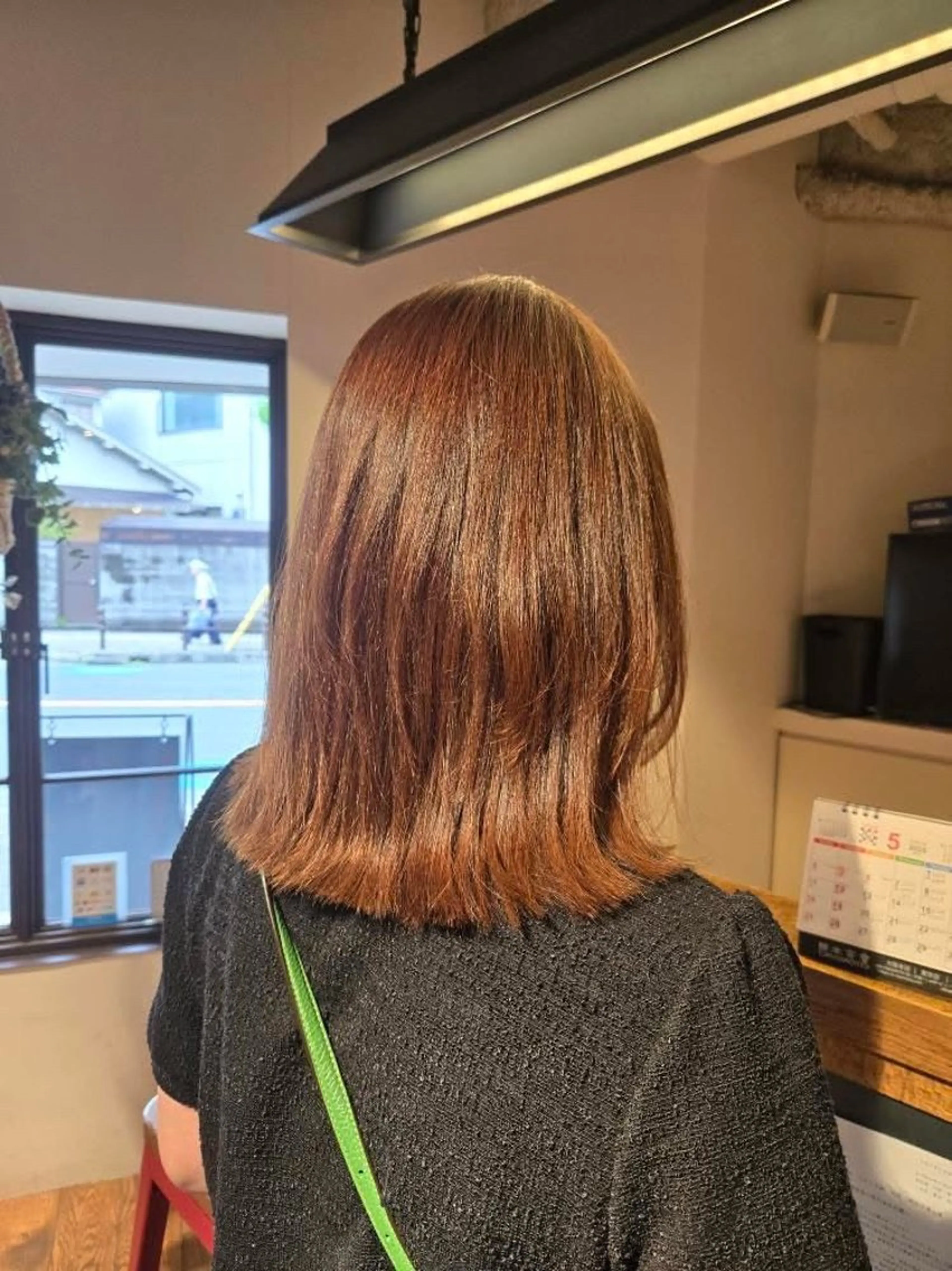 セミロング カラー ブラウンカラー カラーモデル募集🫐 koukiのヘアスタイル