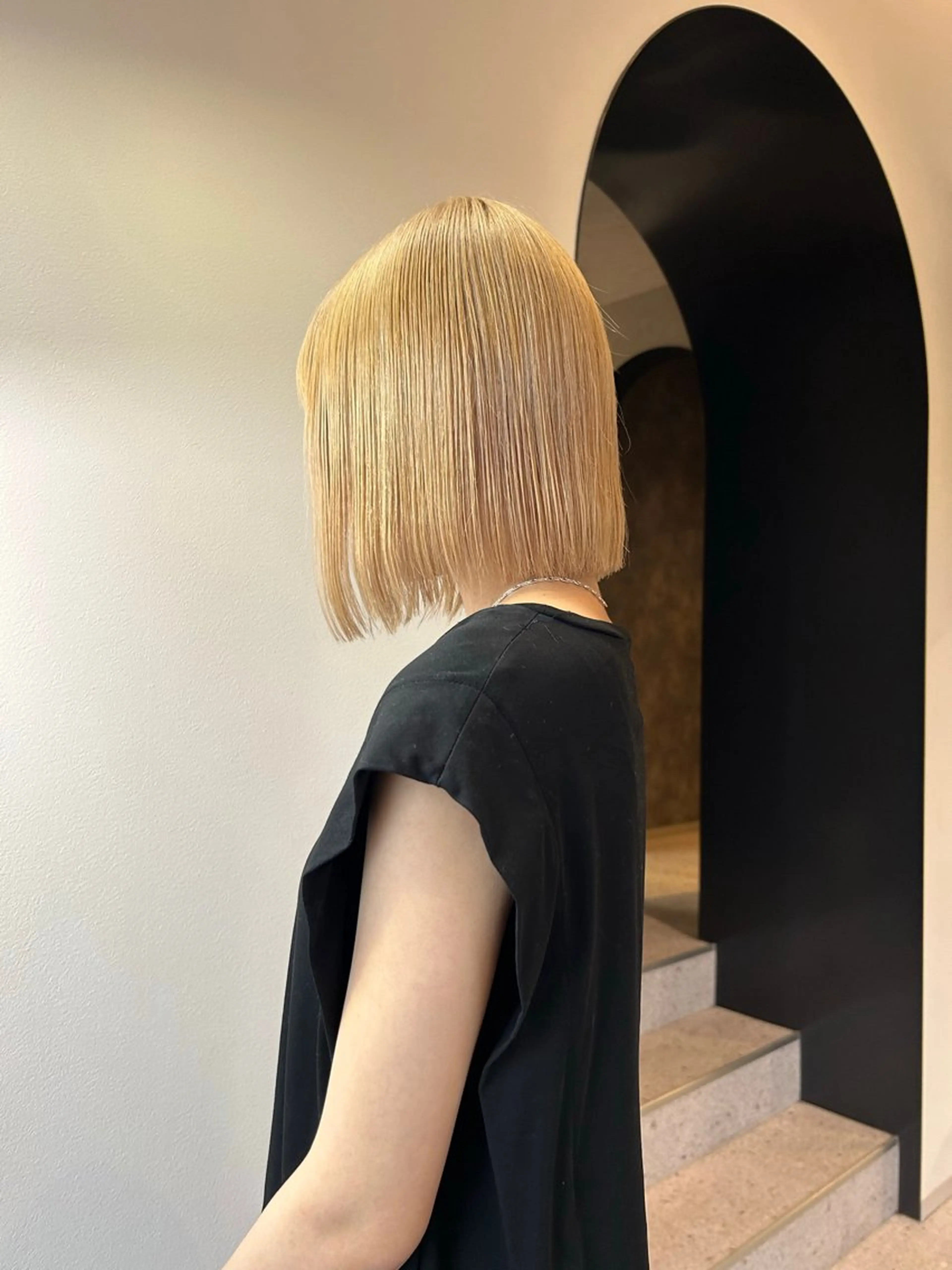 ミディアム カラー ヘアカラー トリートメント SHIINA シイナのヘアスタイル