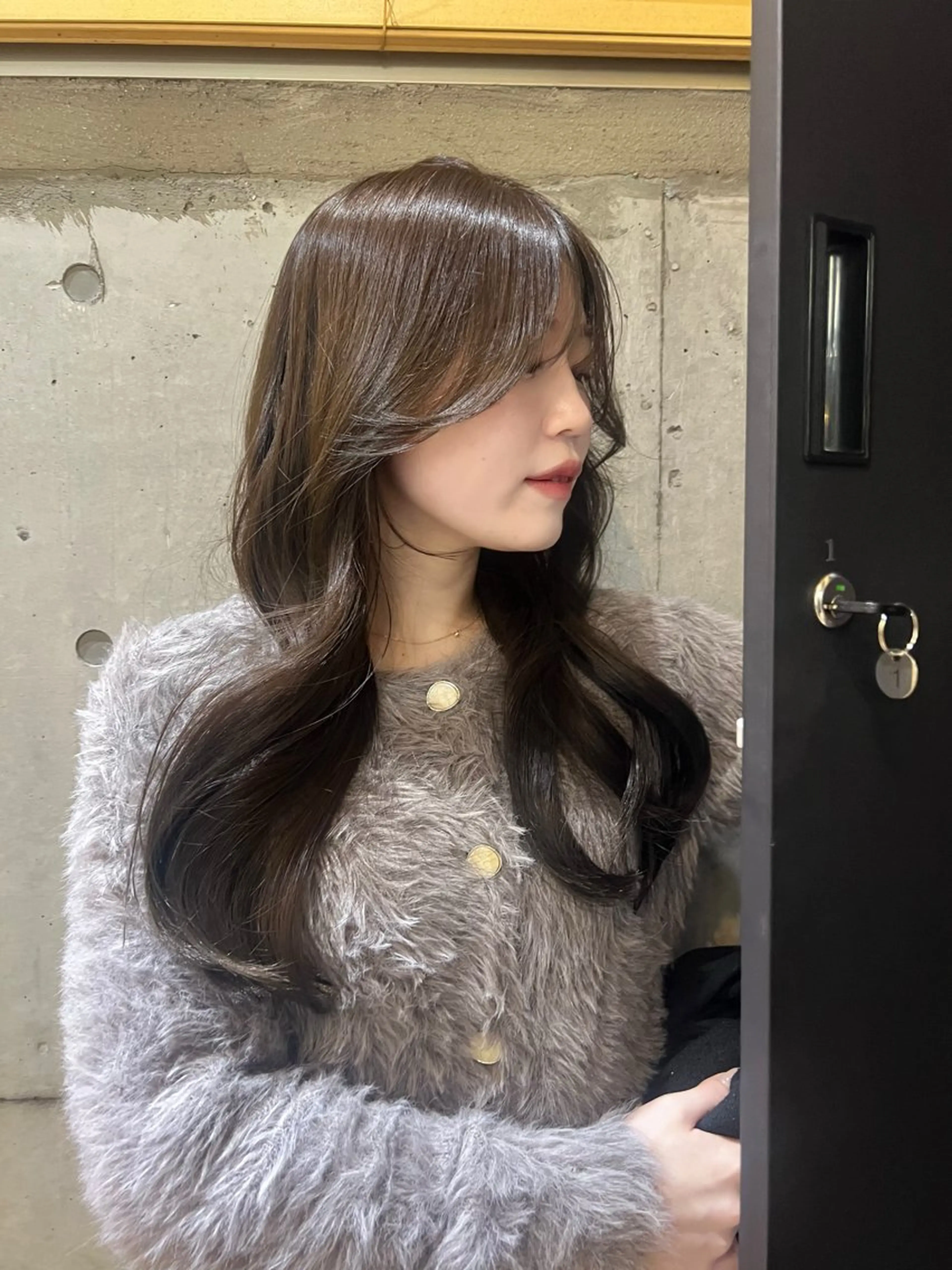 ロング カラー kida nanaeのヘアスタイル