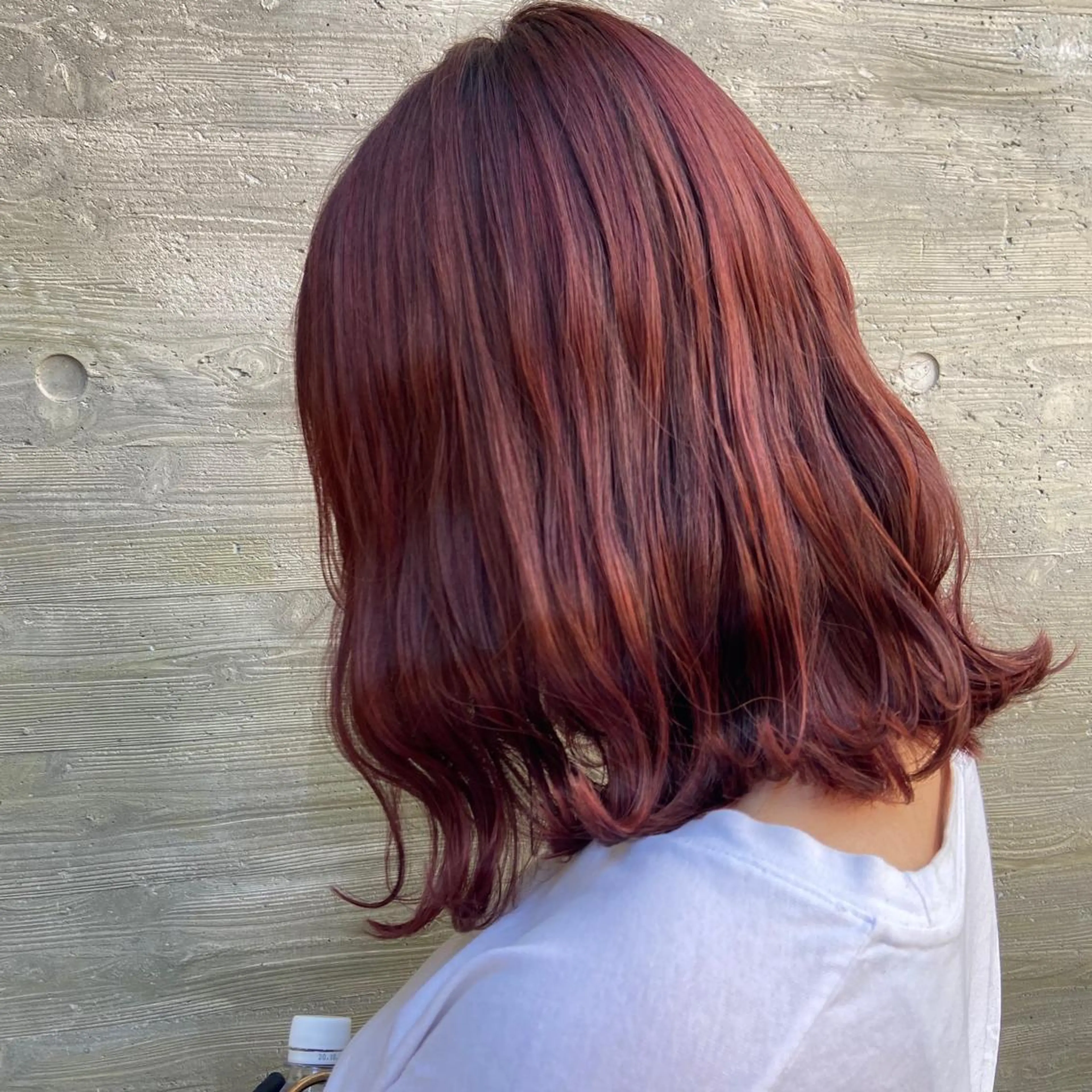 ミディアム カラー 暗髪/艶髪/Ono .のヘアスタイル