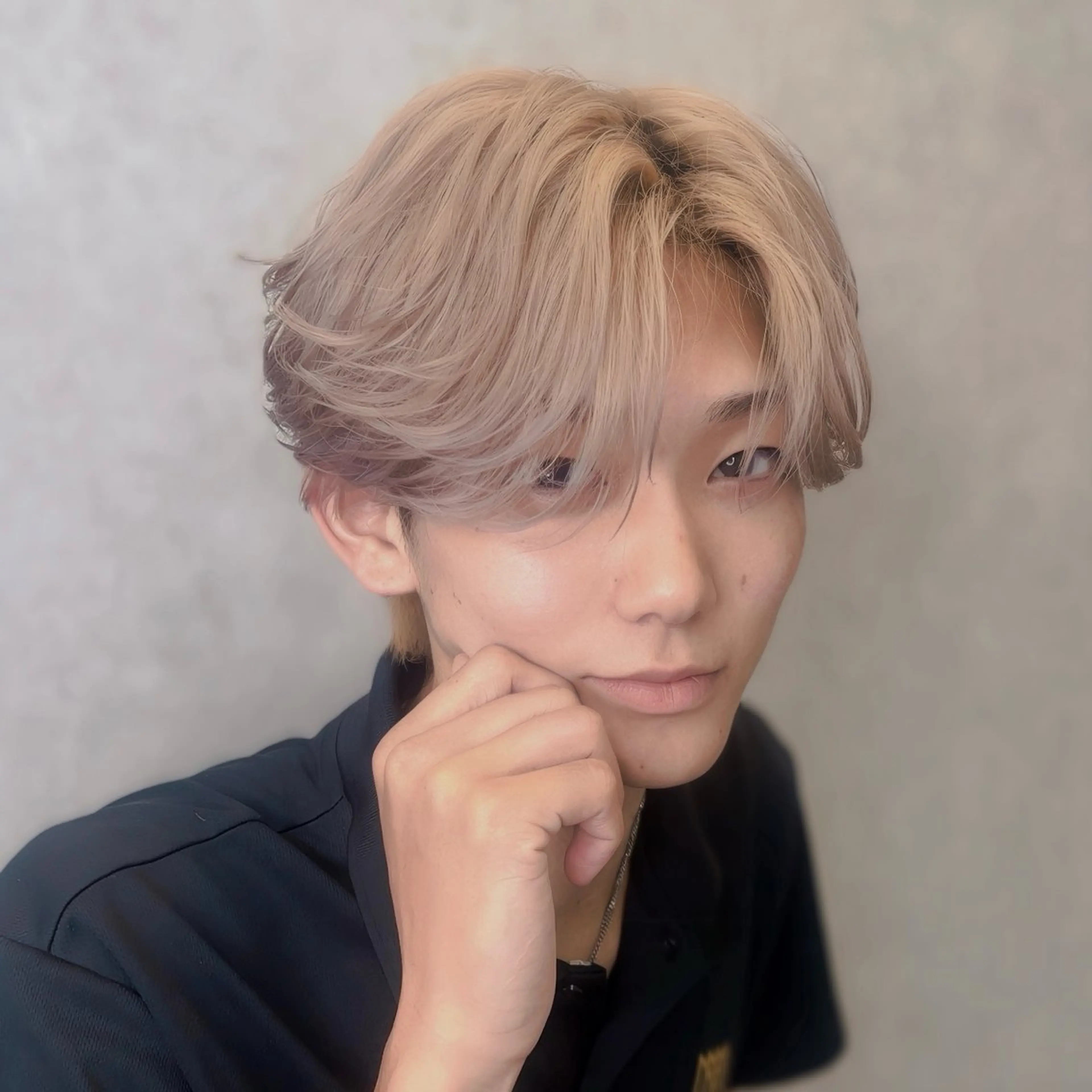 【印象激変!】メンズカット+Wカラー(ブリーチ+オンカラー)✨️🫧の写真