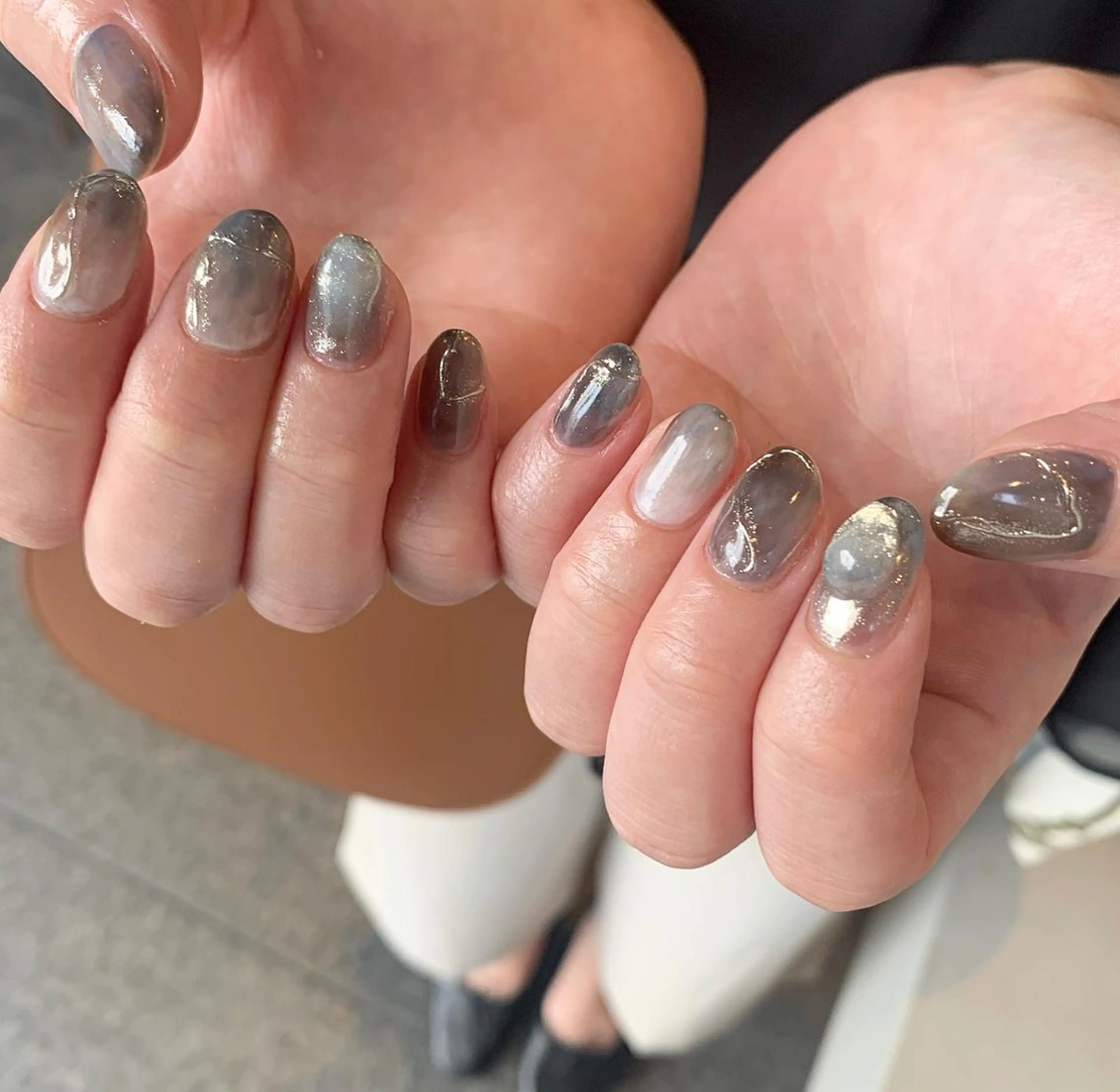 ネイル ハンドネイル にしぐち はるかのネイルデザイン