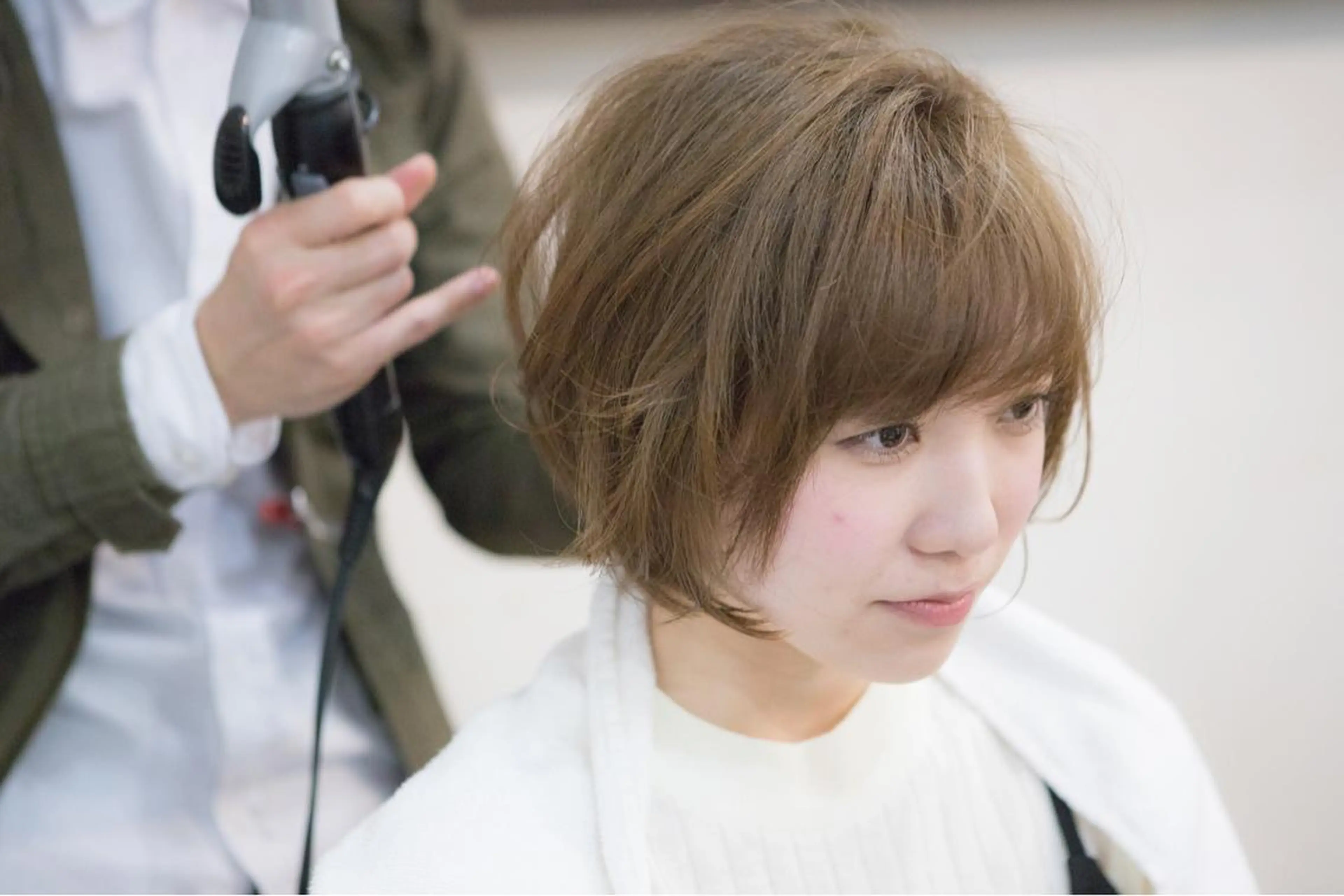 ミディアム 縮毛矯正/デジパ 髪質改善/相内建人のヘアスタイル