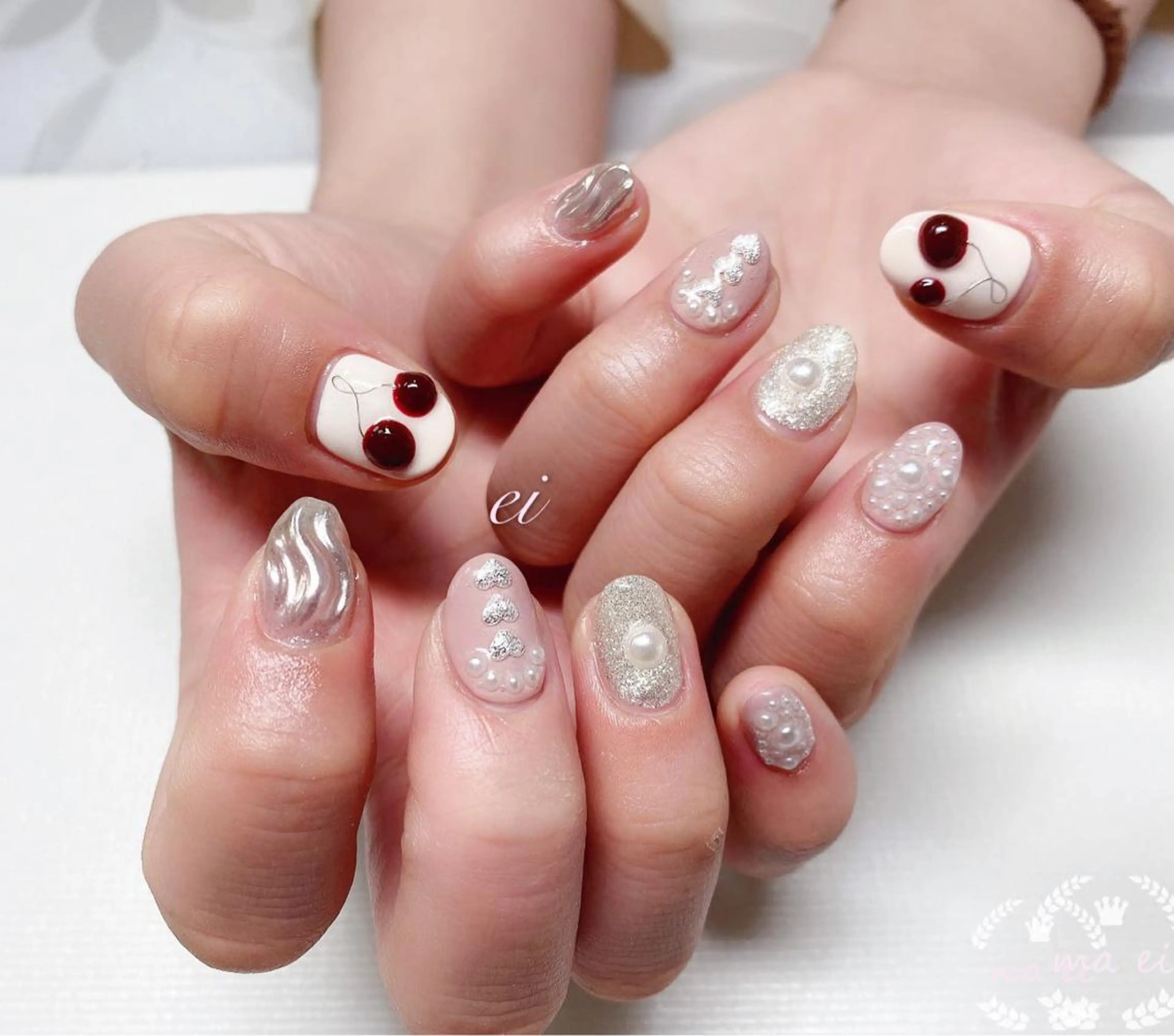 ネイル ハンドネイル ハンドケア 閨匠ビューティサロン 新橋店♡Ellieのネイルデザイン