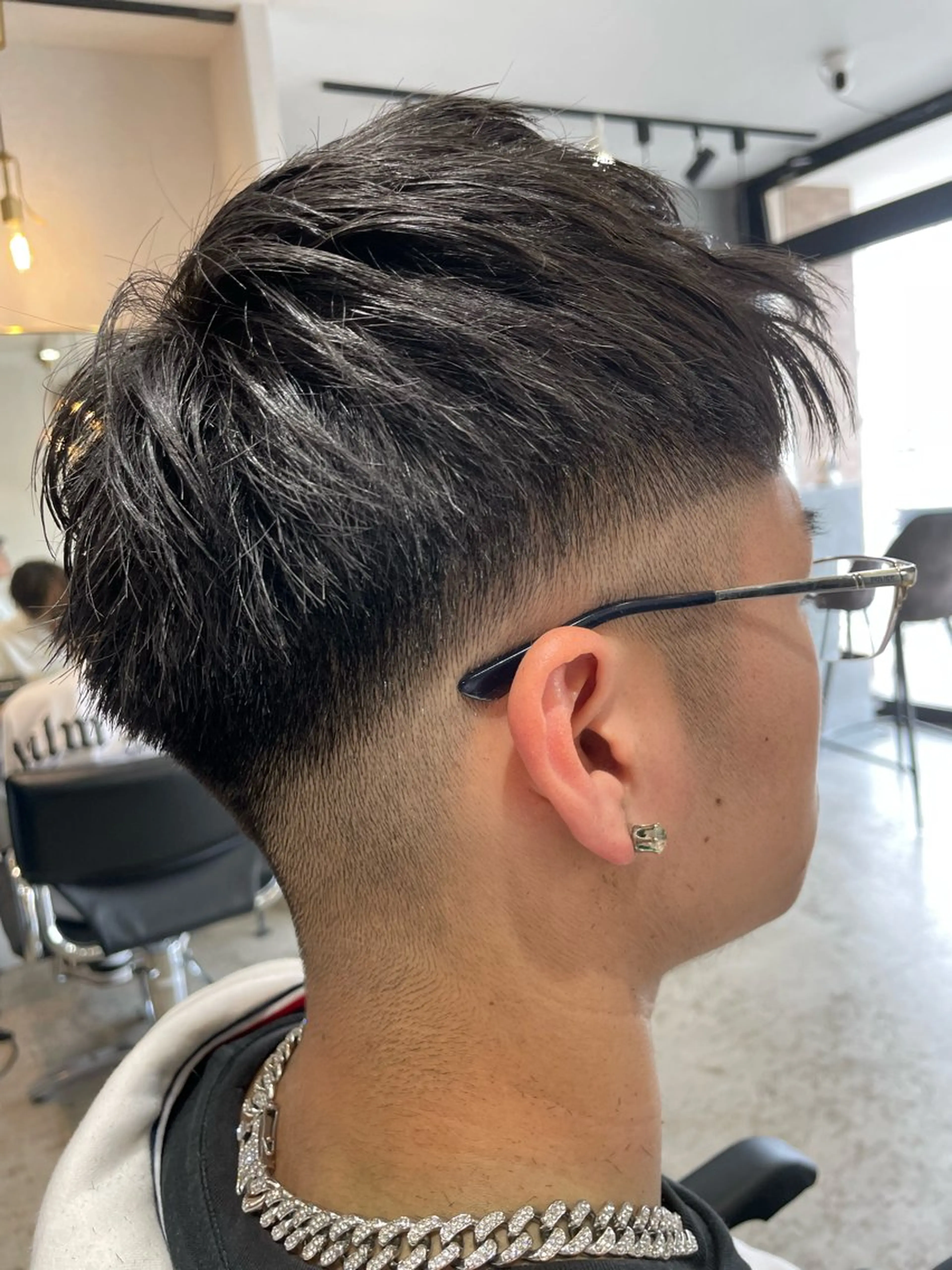 メンズ フェードカット メンズショート 刈り上げ カット 【un】 MANAのヘアスタイル