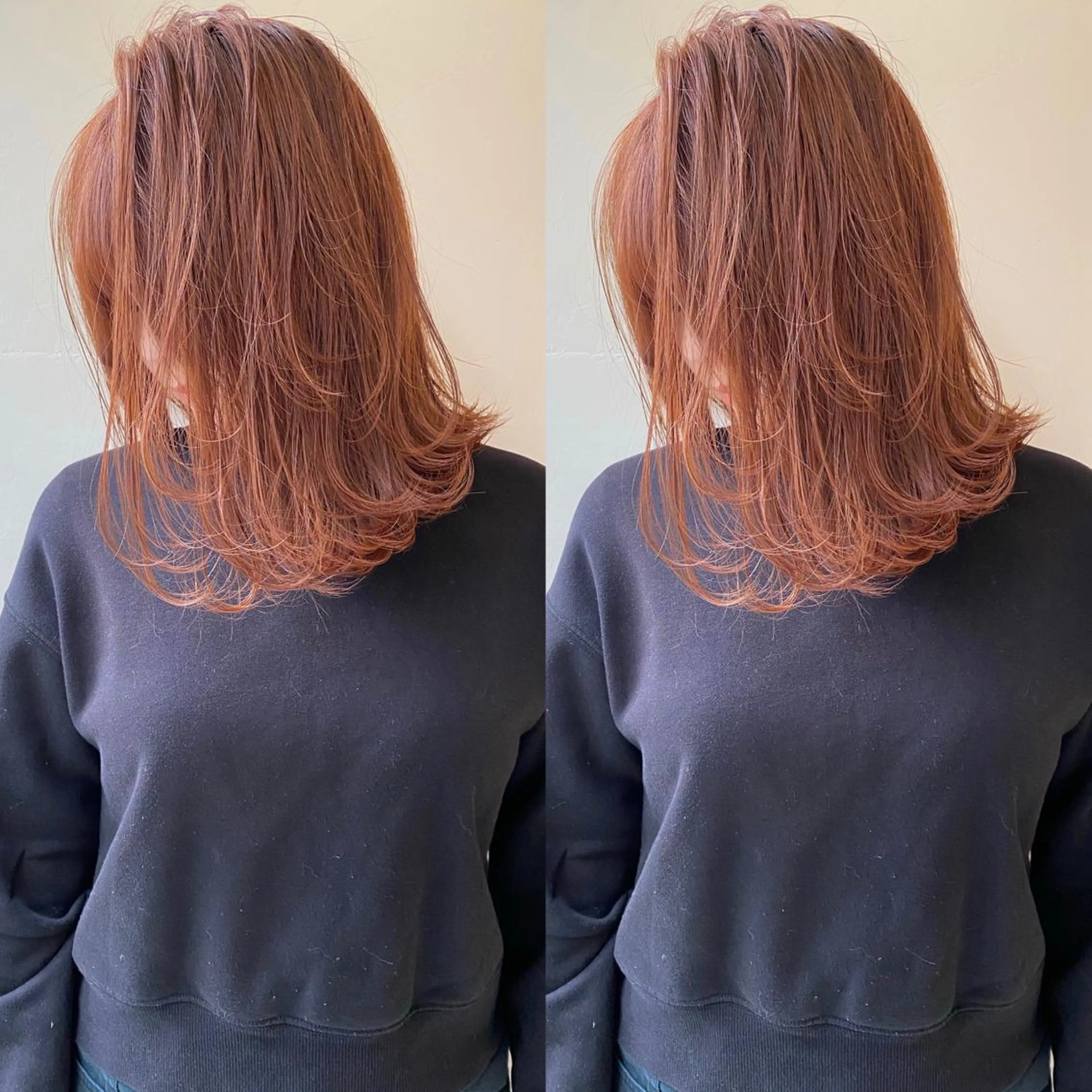 ミディアム カラー ⭐️横浜ブリーチ特化 美容師　堤涼⭐️のヘアスタイル