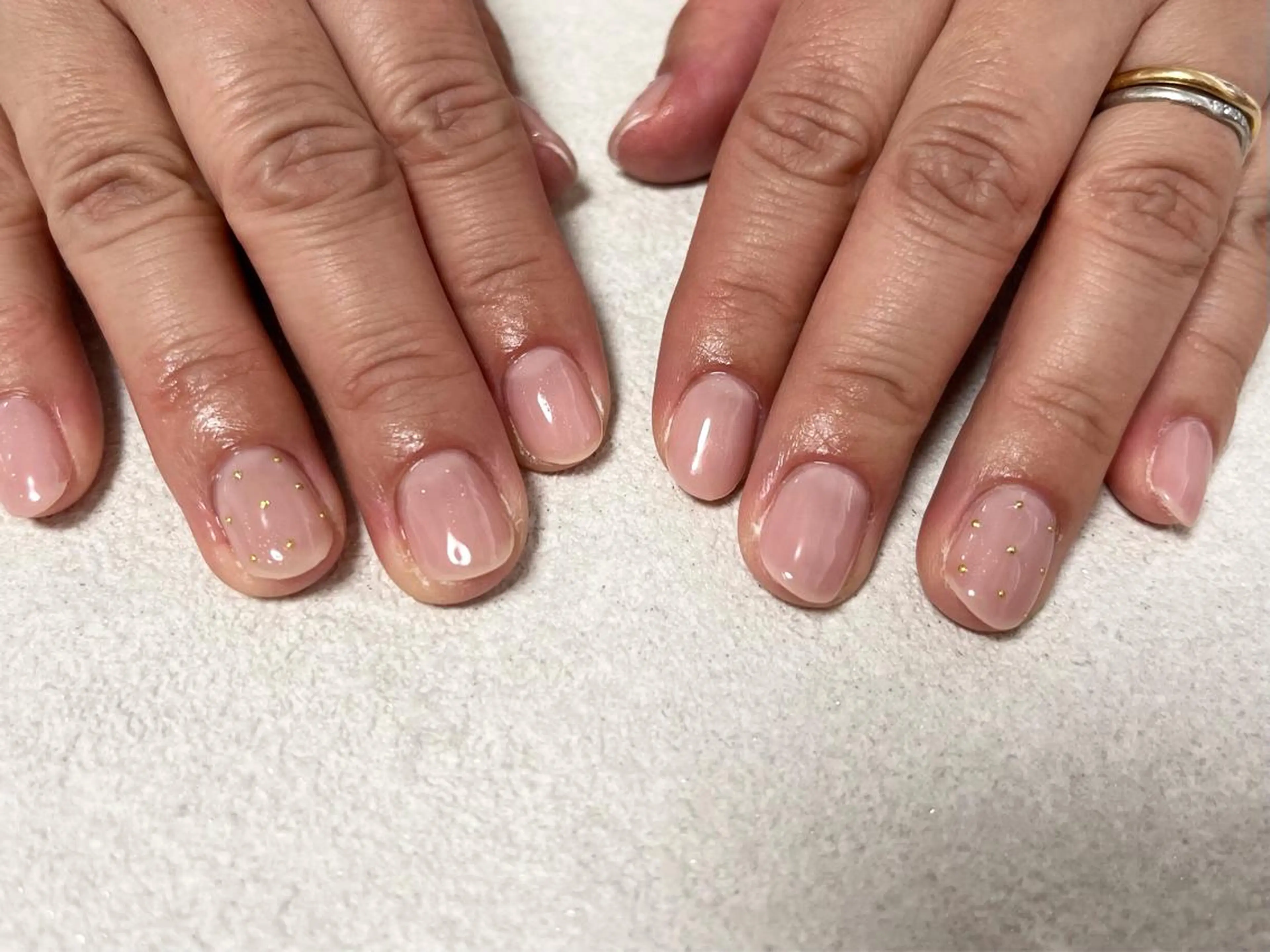 ネイル オーロラネイル フラワーネイル フットネイル フレンチネイル ジェルネイル mogunail &blowのネイルデザイン