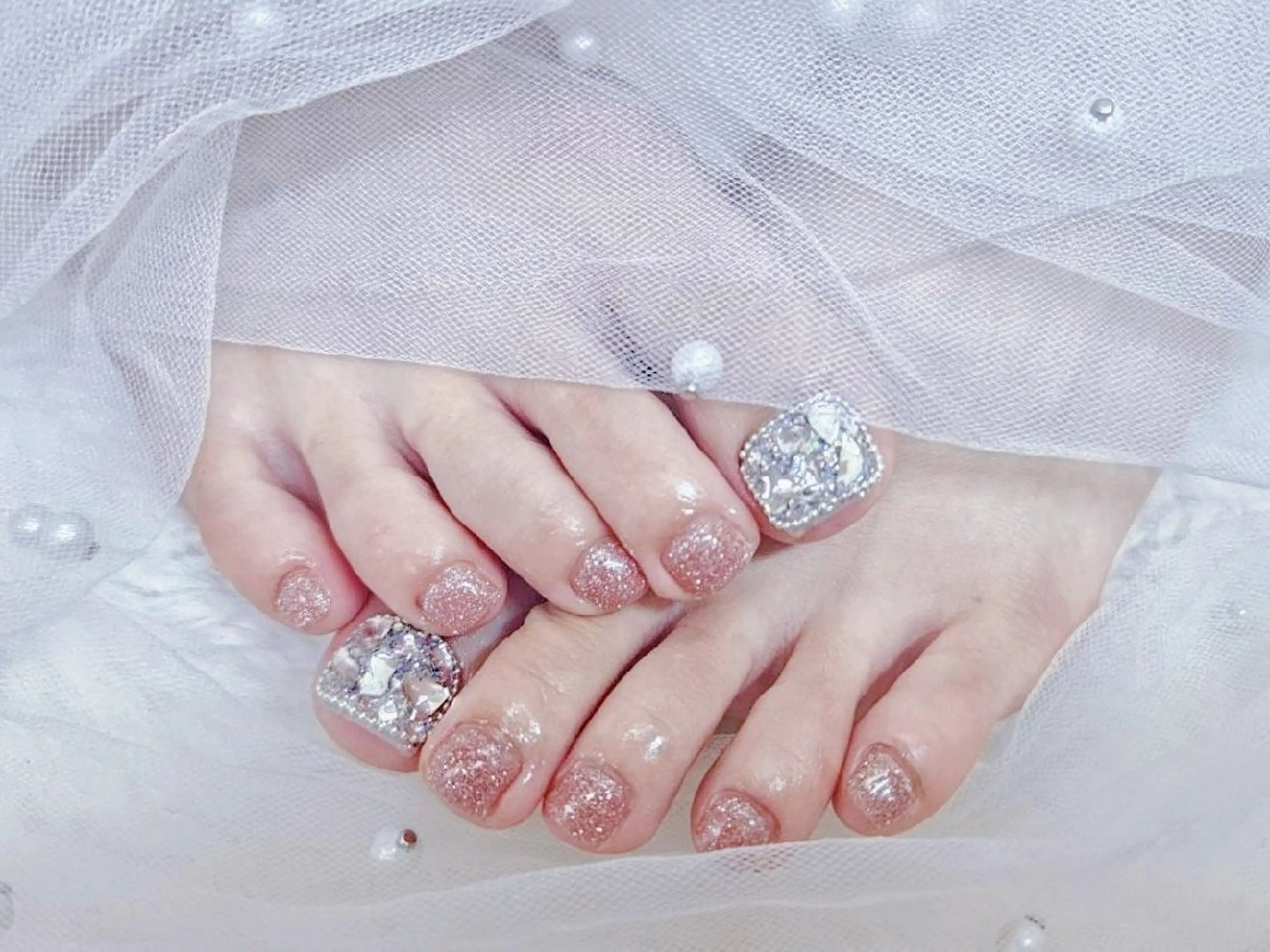 ネイル e_nail🍀自宅 サロン八潮eri☆　のネイルデザイン