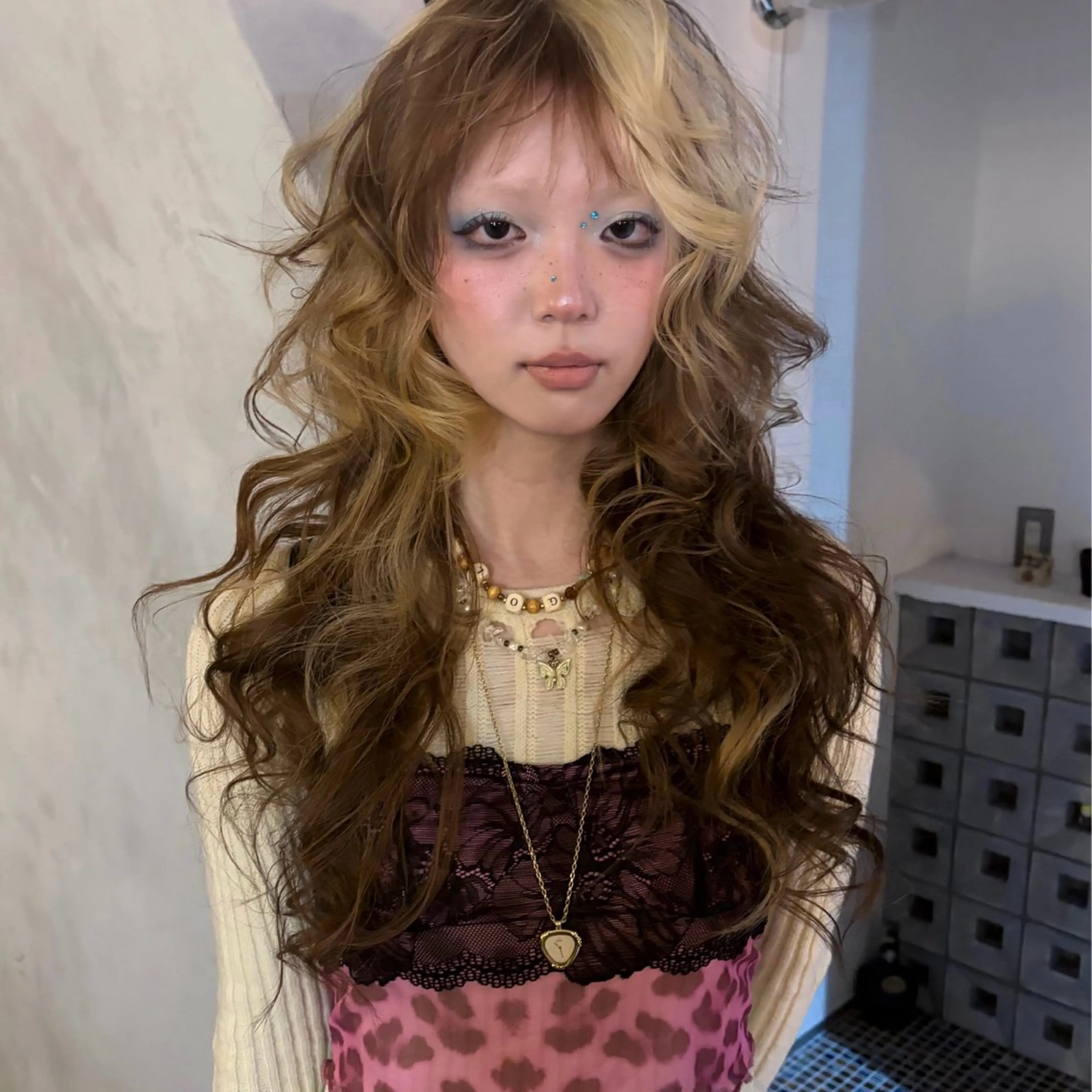 ロング カラー ヘアアレンジ りね🪐名古屋 /レイヤーカットのヘアスタイル