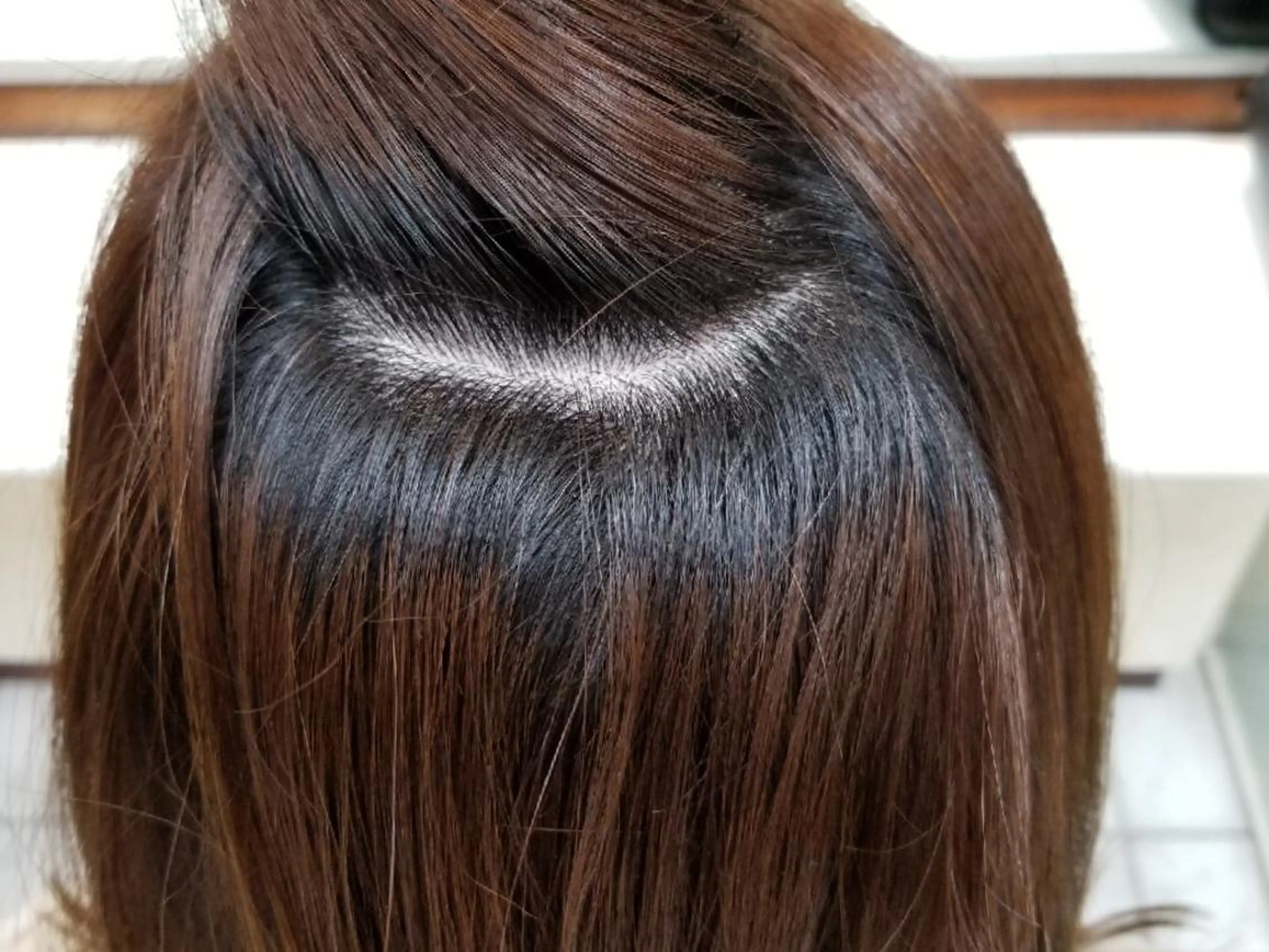 セミロング カラー 渋谷 りなのヘアスタイル